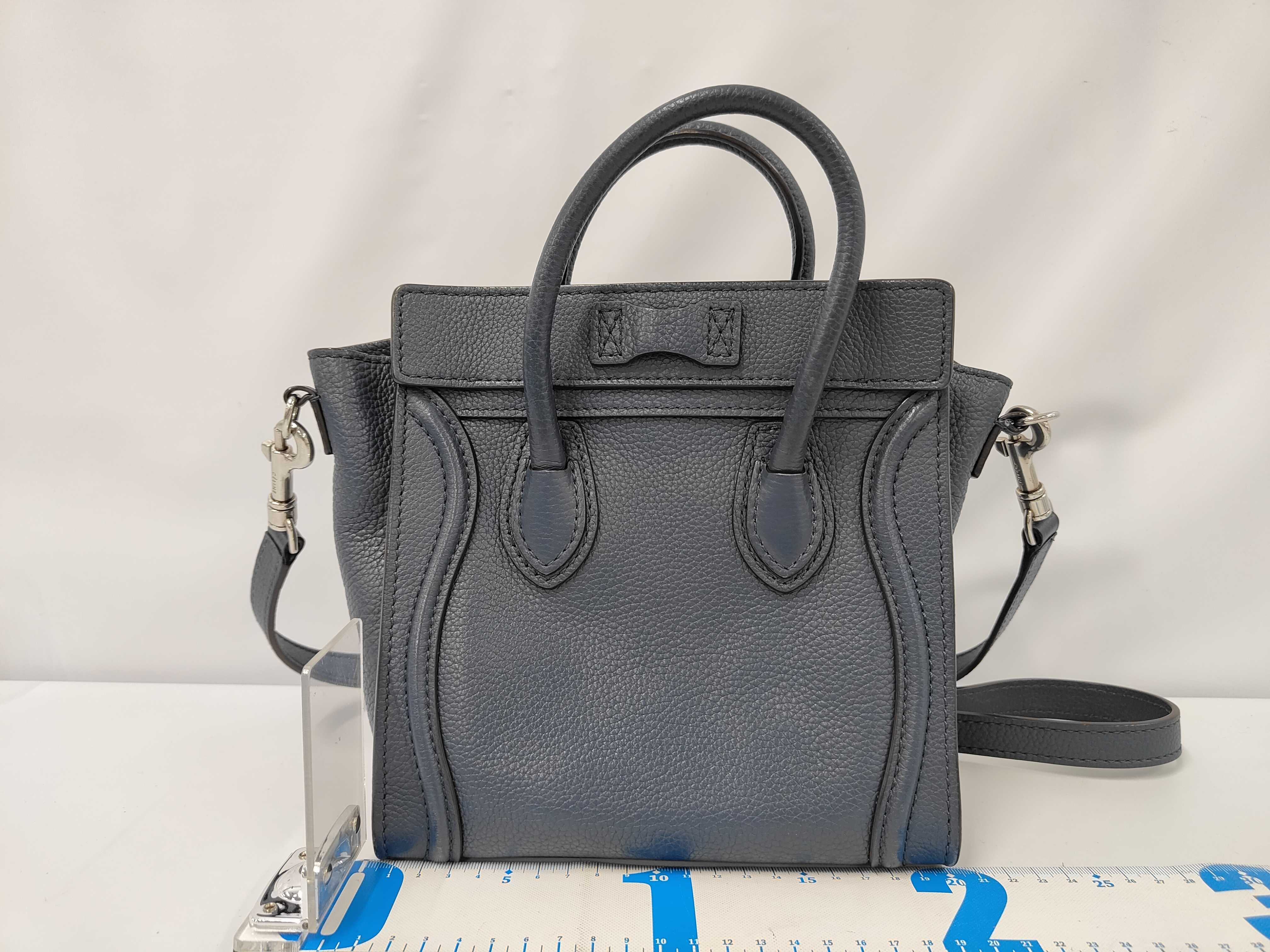 Leather Luggage Nano Shopper 2-Way Handbag Shoulder Bag — view 2