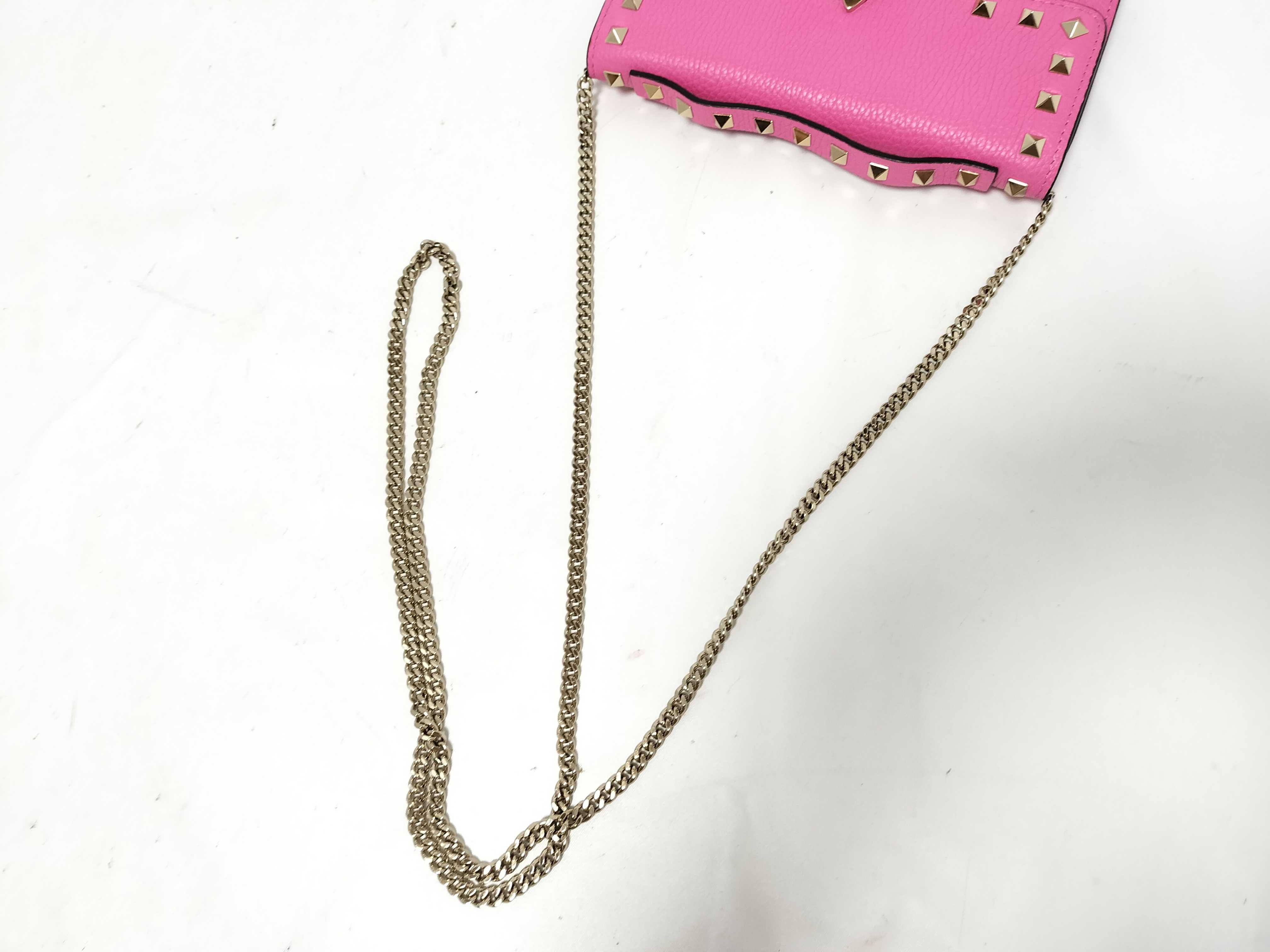 Rockstud Chain Bag Pink WP0U99VSH Wallet — view 6