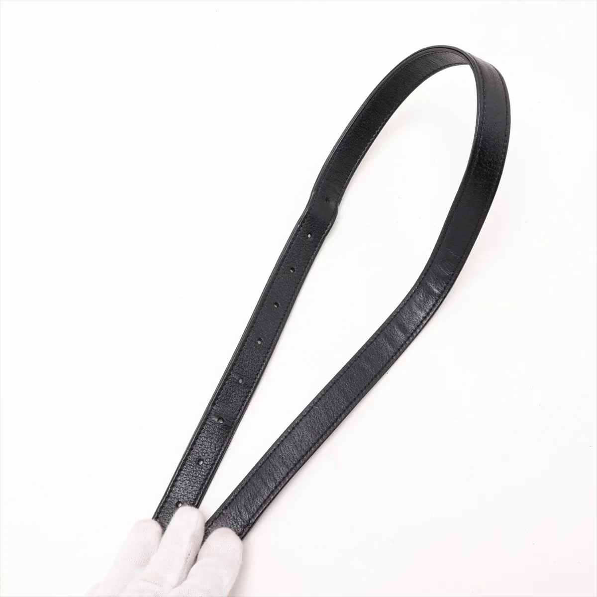 x Balenciaga Jackie Canvas x Leather Shoulder Bag, Black — view 7