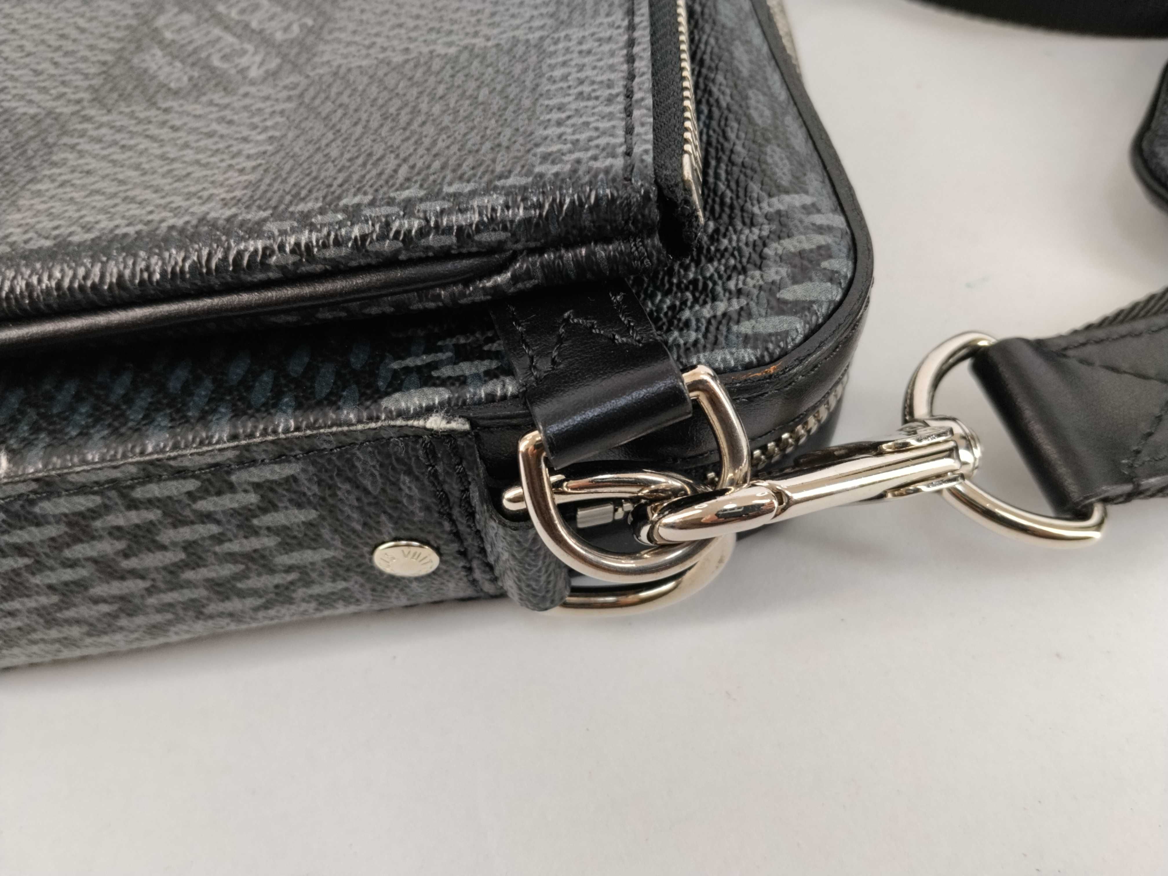 Damier Graphite N50017 Damier Graphite 3D Trio Messenger Shoulder Bag — view 5