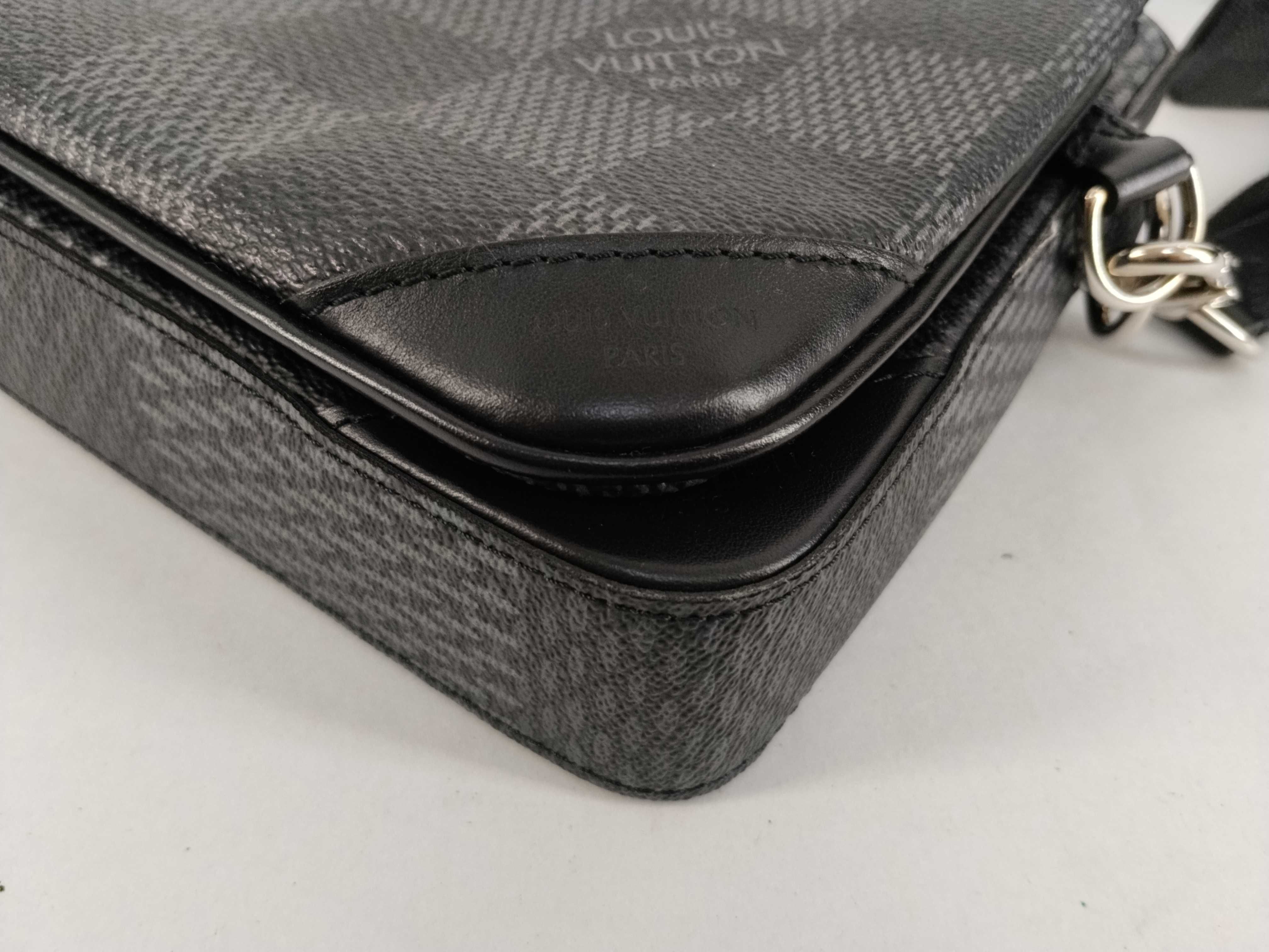 Damier Graphite N50017 Damier Graphite 3D Trio Messenger Shoulder Bag — view 6