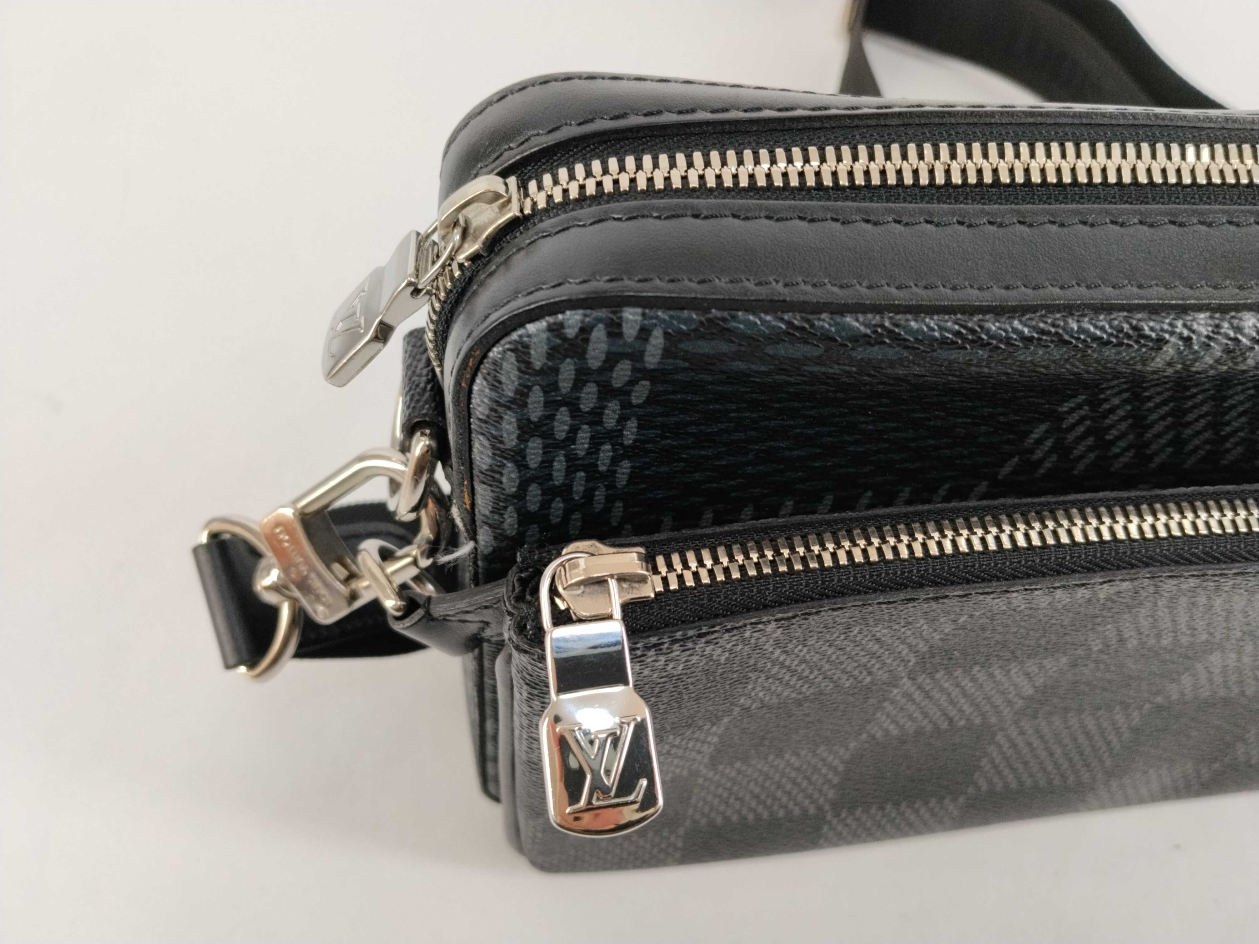 Damier Graphite N50017 Damier Graphite 3D Trio Messenger Shoulder Bag — view 9
