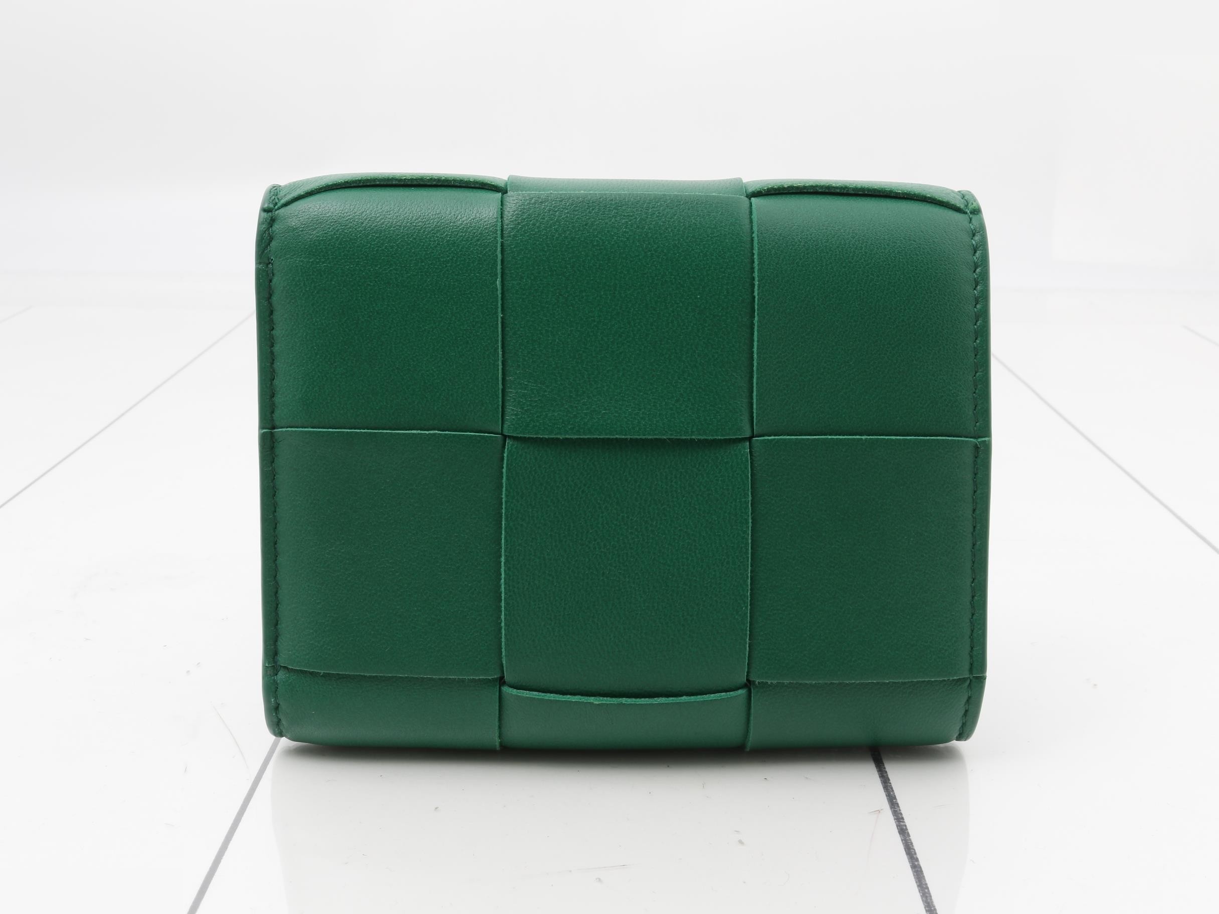 Maxi Intrecciato Compact Wallet — view 3