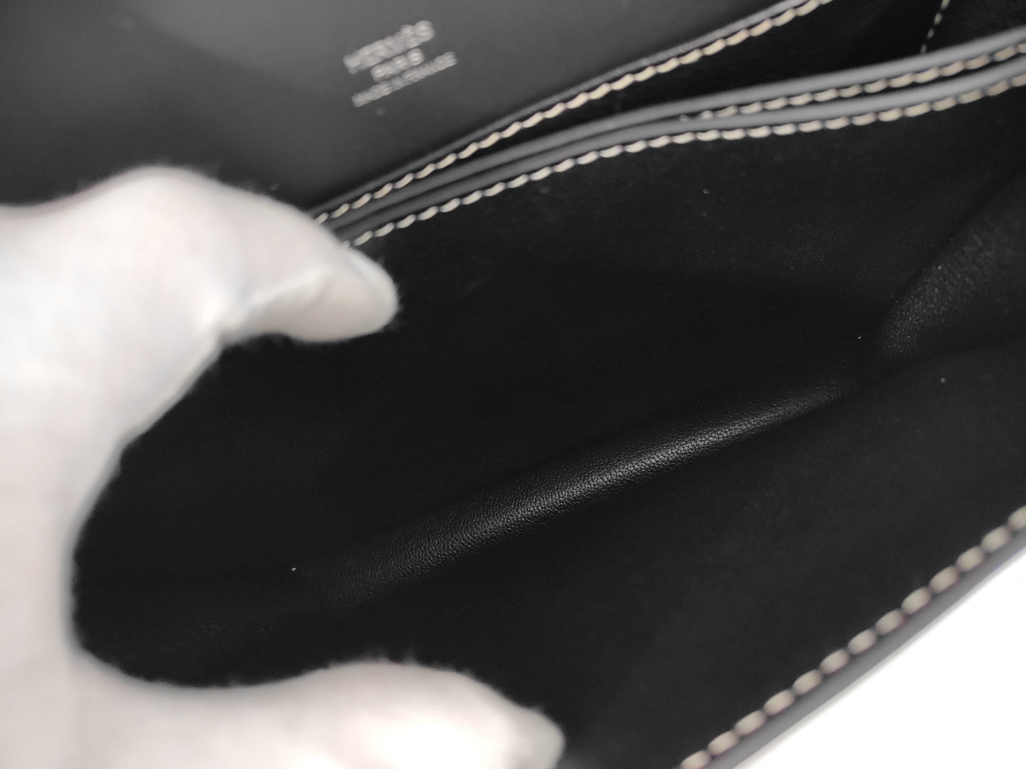 Sac Lauris 23, Veau Swift leather shoulder bag, C stamp. — view 9