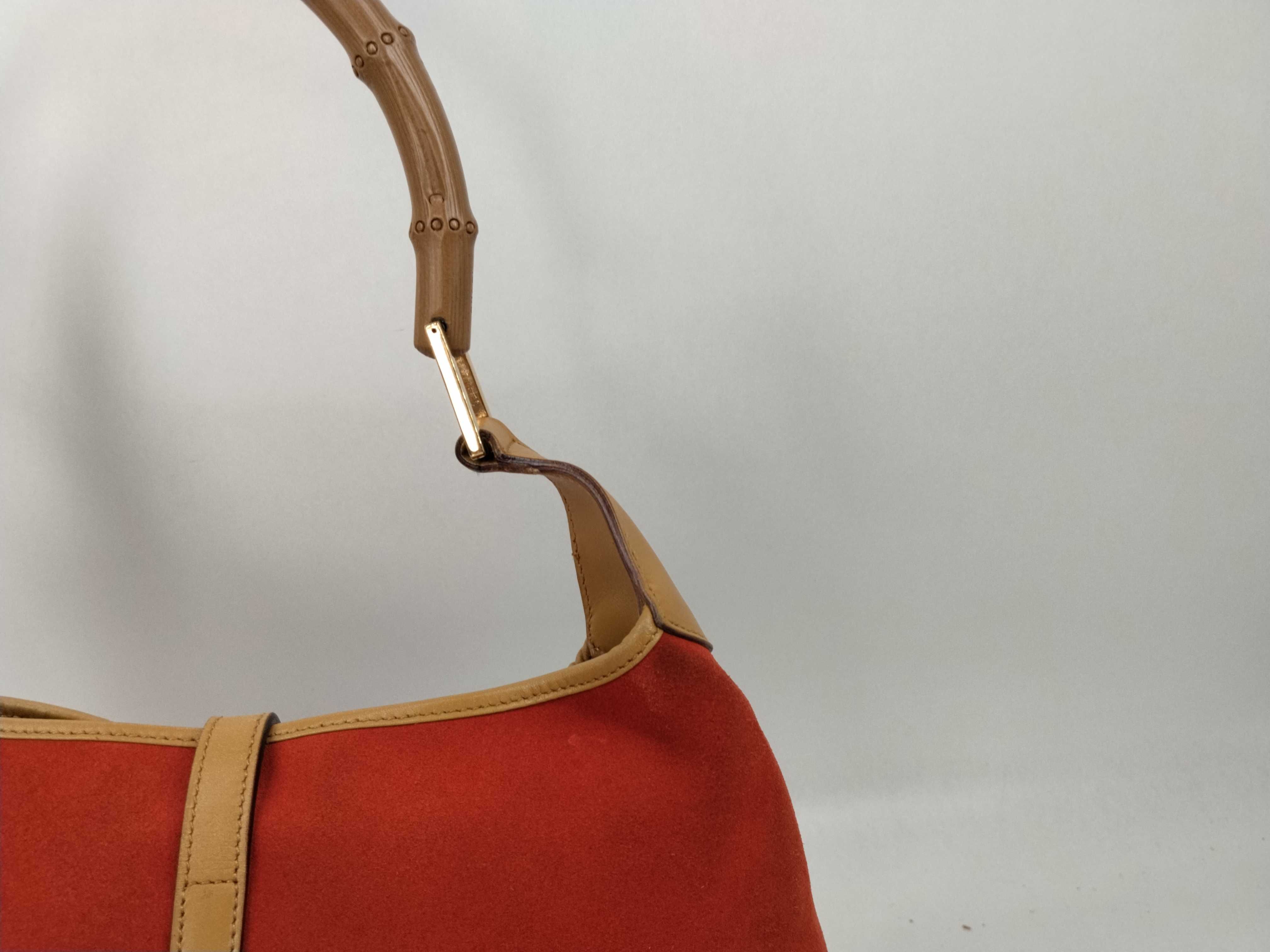 Jackie Bamboo Jackie Suede x Leather Shoulder Bag — view 3