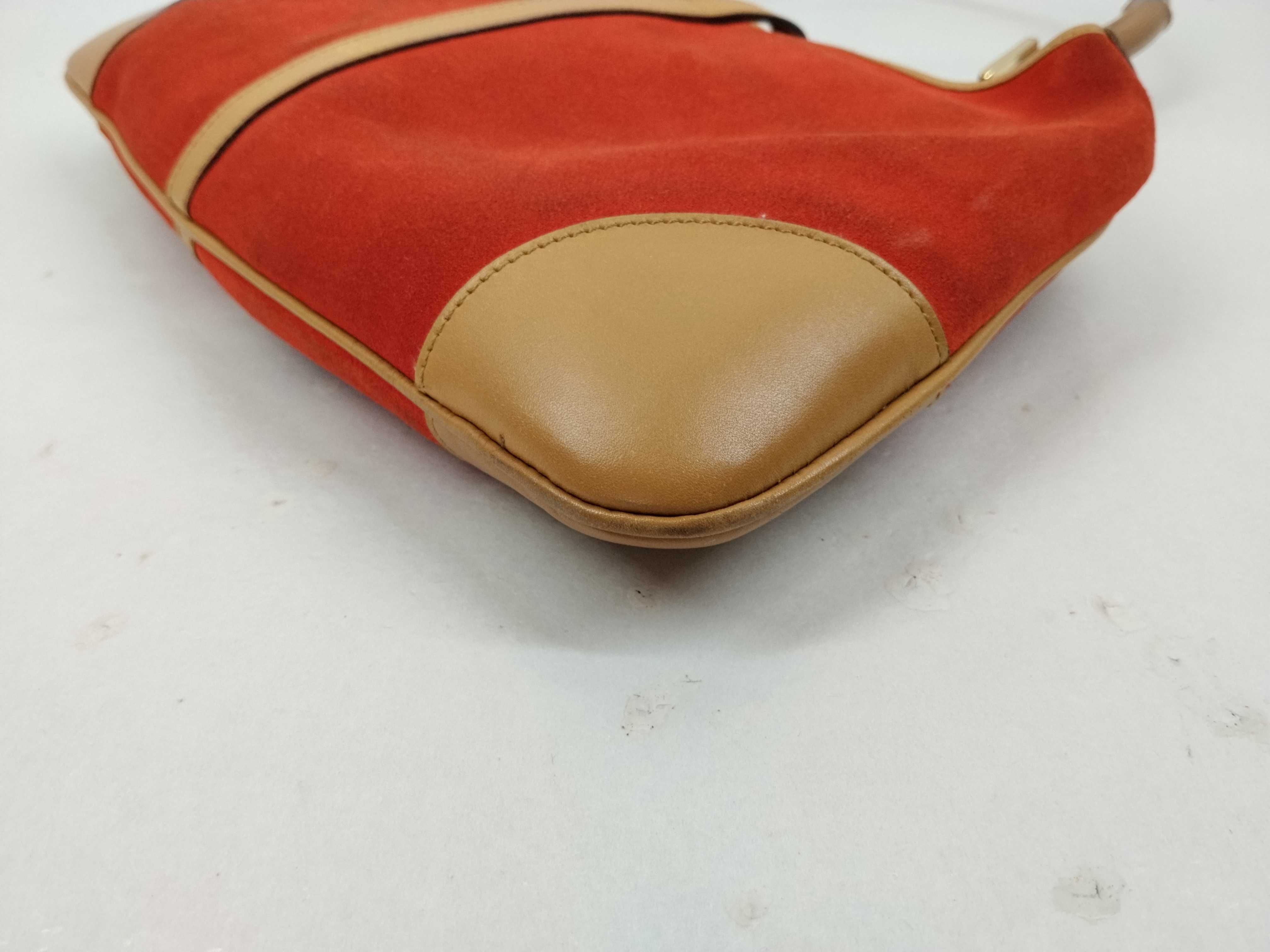 Jackie Bamboo Jackie Suede x Leather Shoulder Bag — view 6