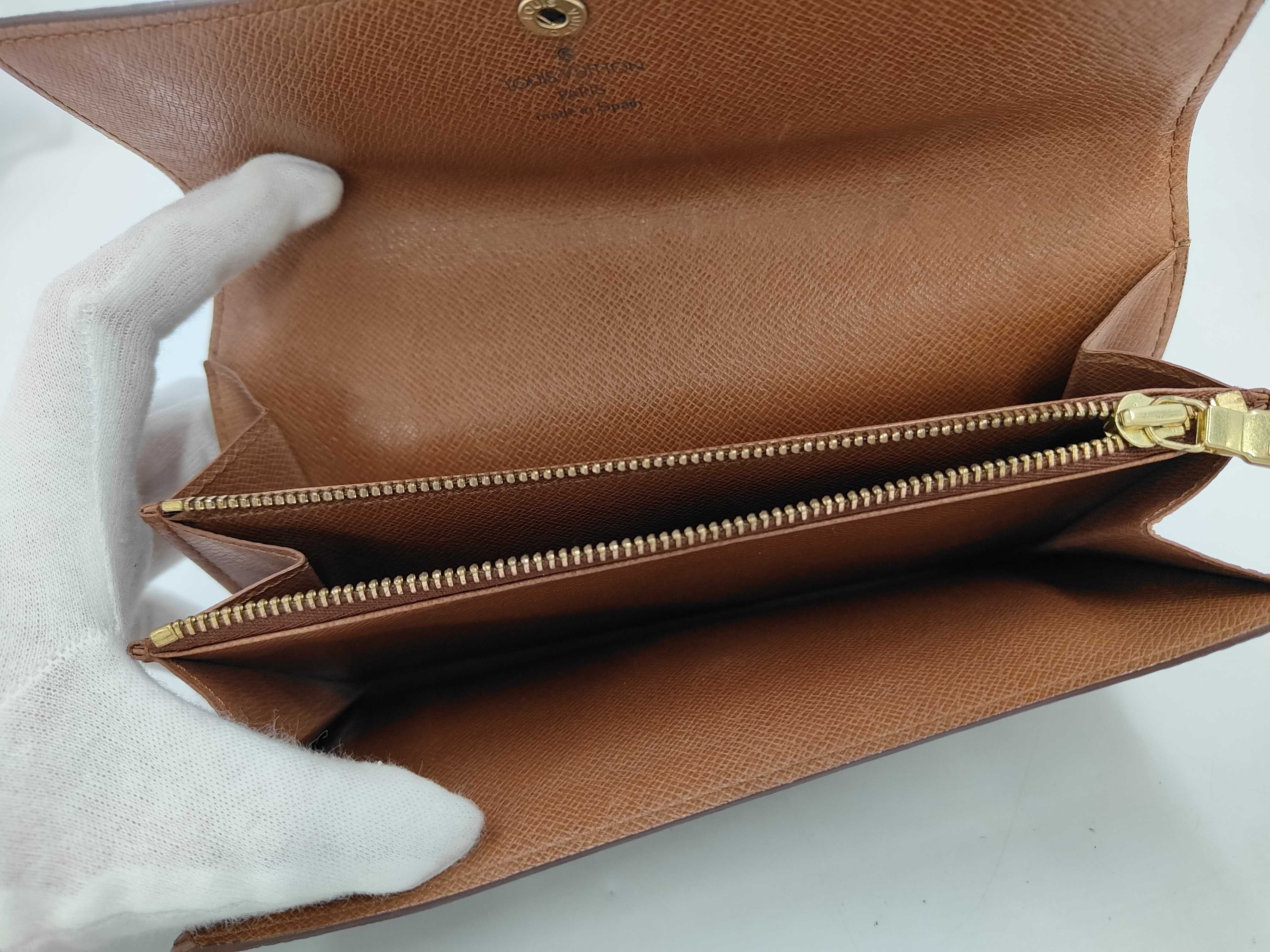 Portefeuille Sarah Long Wallet Monogram Wallet — view 9