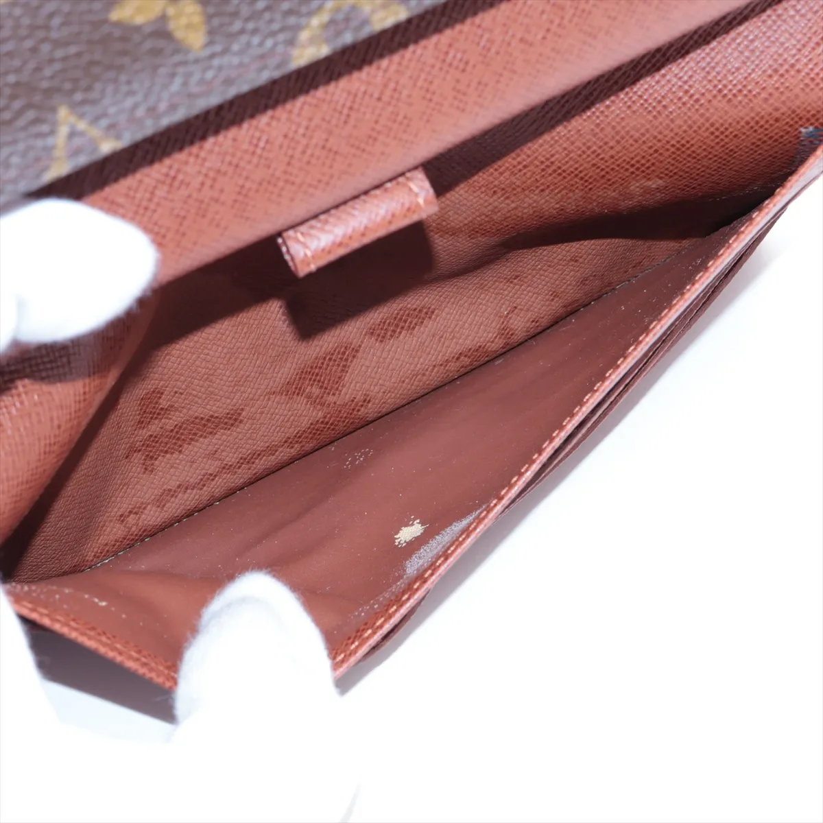 Monogram Porte Tresor International M61215 MB0080 Brown Long Wallet — view 5