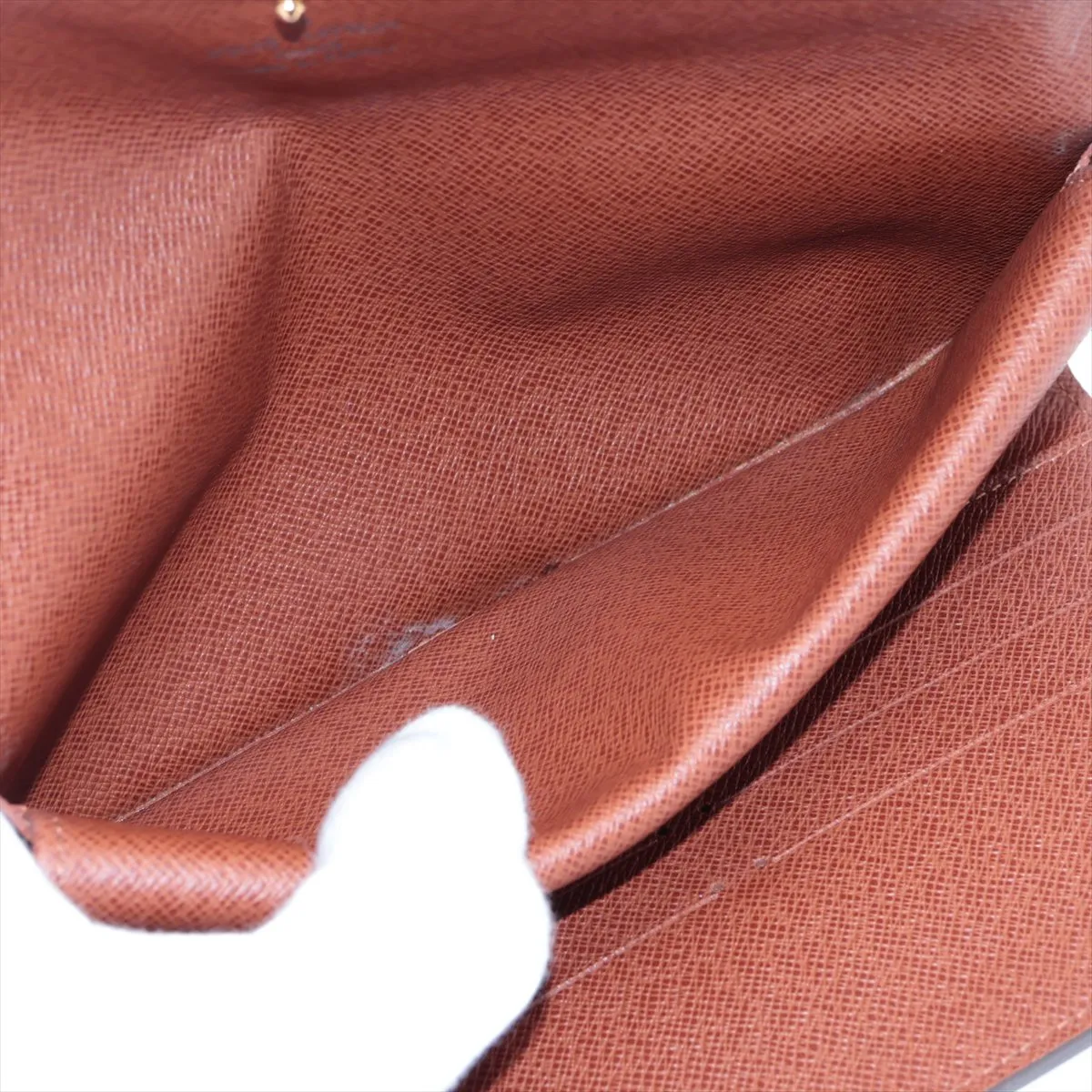 Monogram Porte Tresor International M61215 MB0080 Brown Long Wallet — view 6