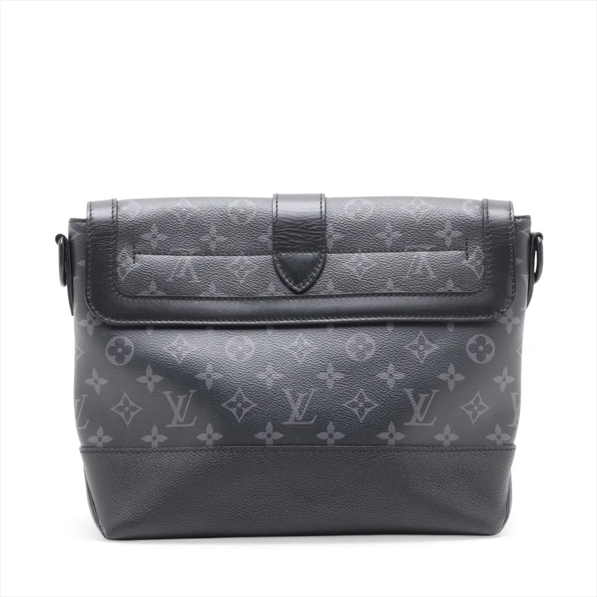 Monogram Eclipse Saumur Messenger Bag M45911 Black (RFID detected) — view 2