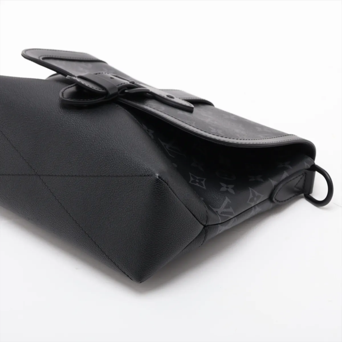 Monogram Eclipse Saumur Messenger Bag M45911 Black (RFID detected) — view 3