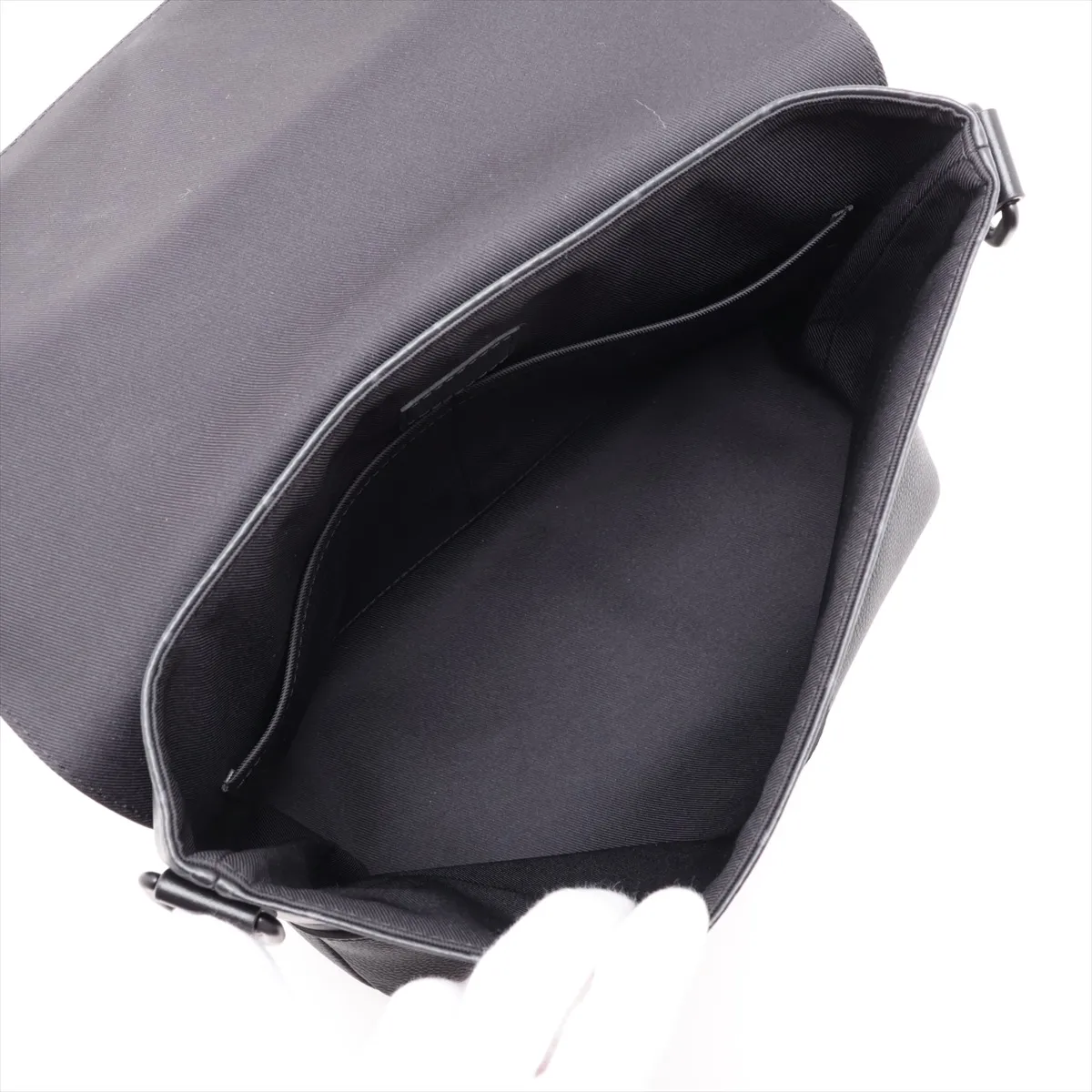 Monogram Eclipse Saumur Messenger Bag M45911 Black (RFID detected) — view 6