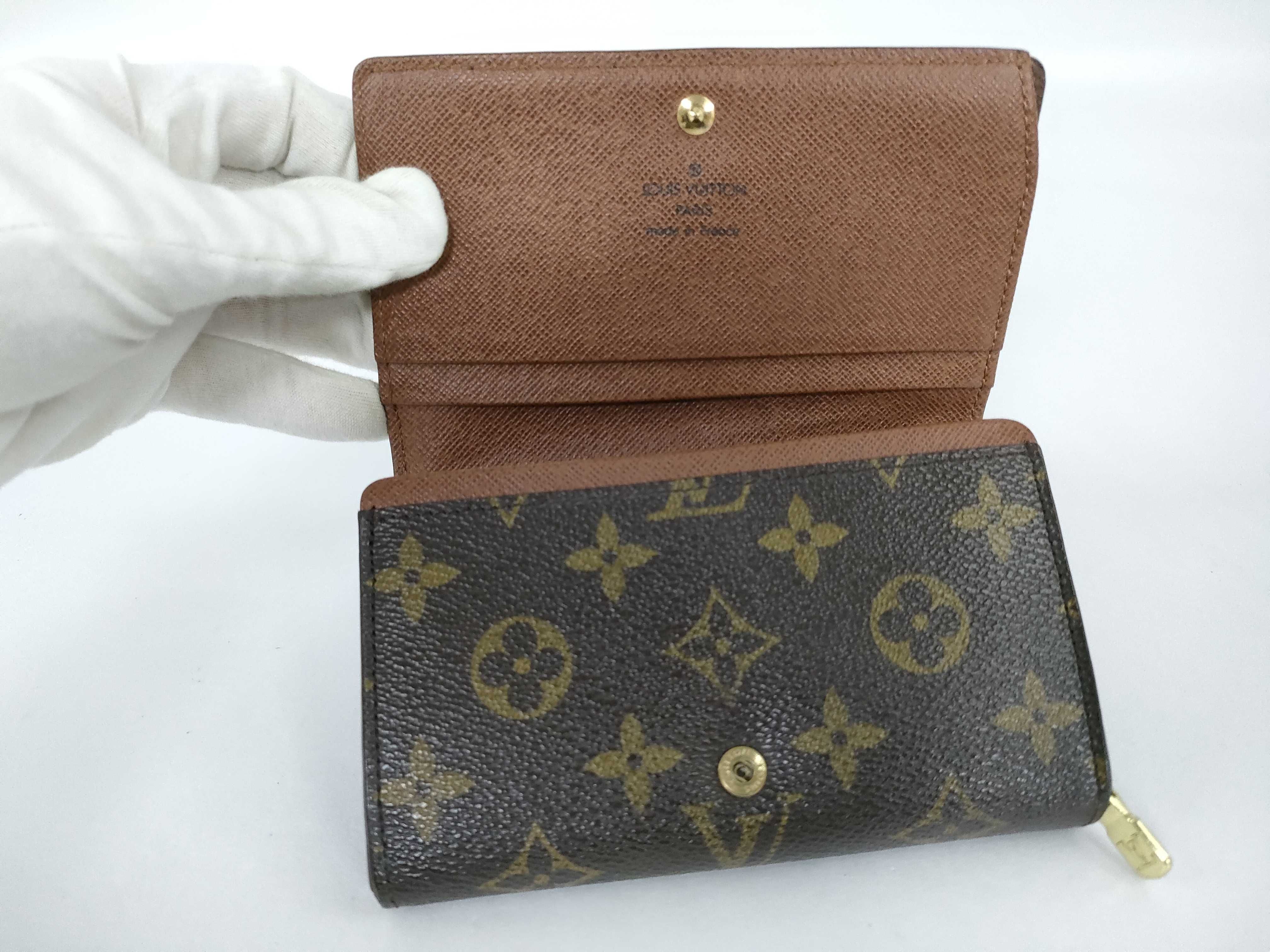 Monogram Louis Vuitton Monogram M61730 Portemonnaie Bietrezor Wallet — view 8