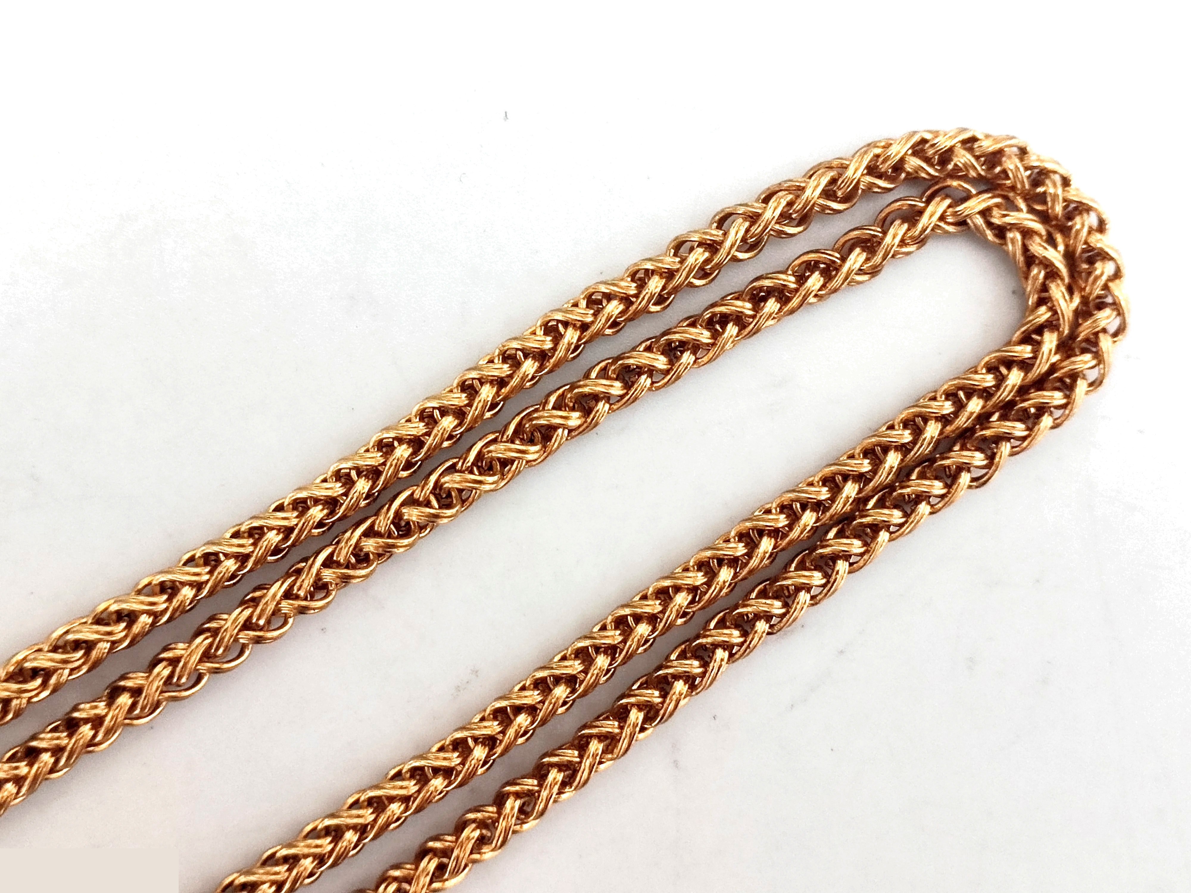 Coco Mark Magatama Ball Swing Necklace 95A, Chain approx. 80cm — view 7
