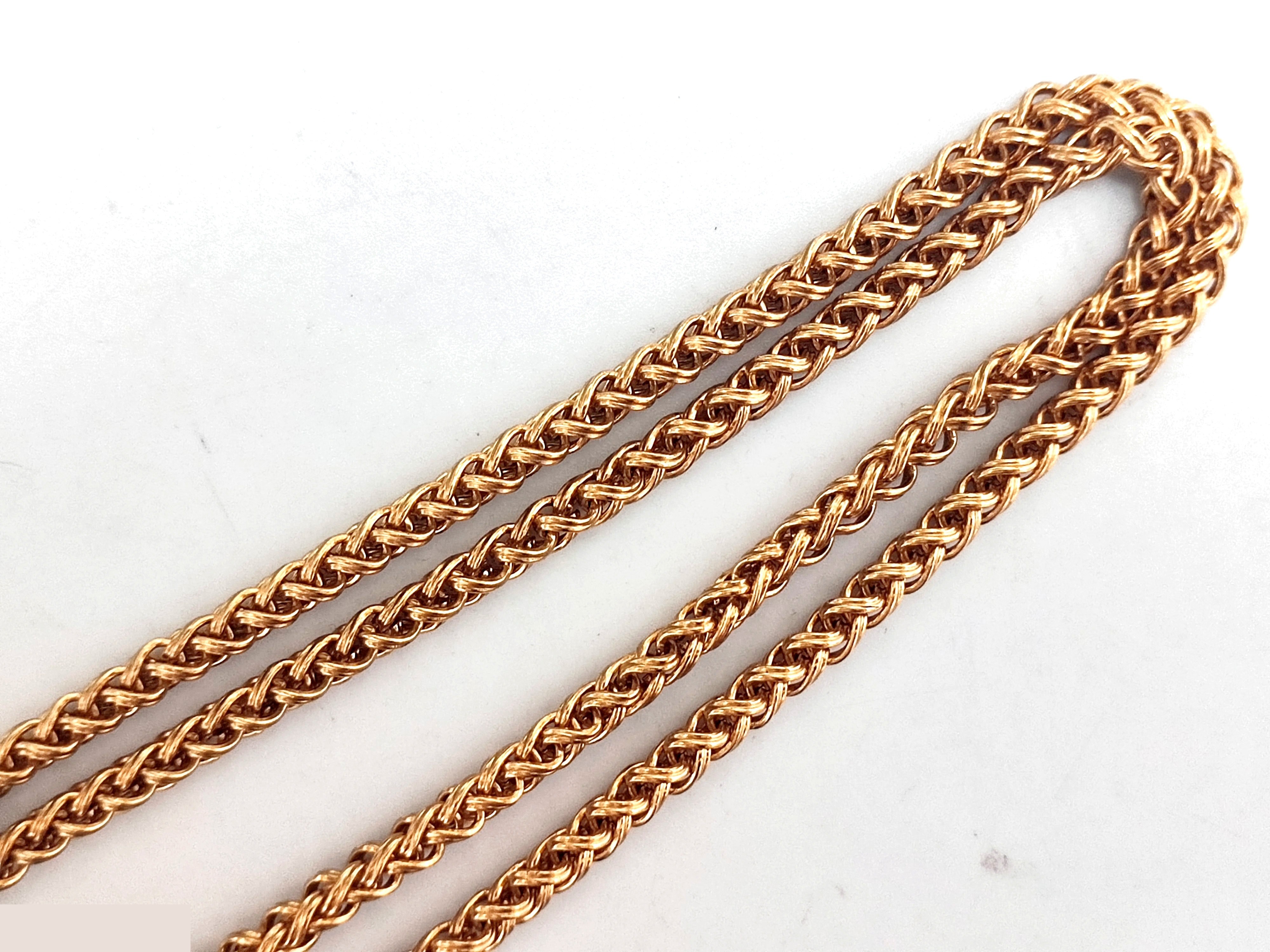 Coco Mark Magatama Ball Swing Necklace 95A, Chain approx. 80cm — view 10