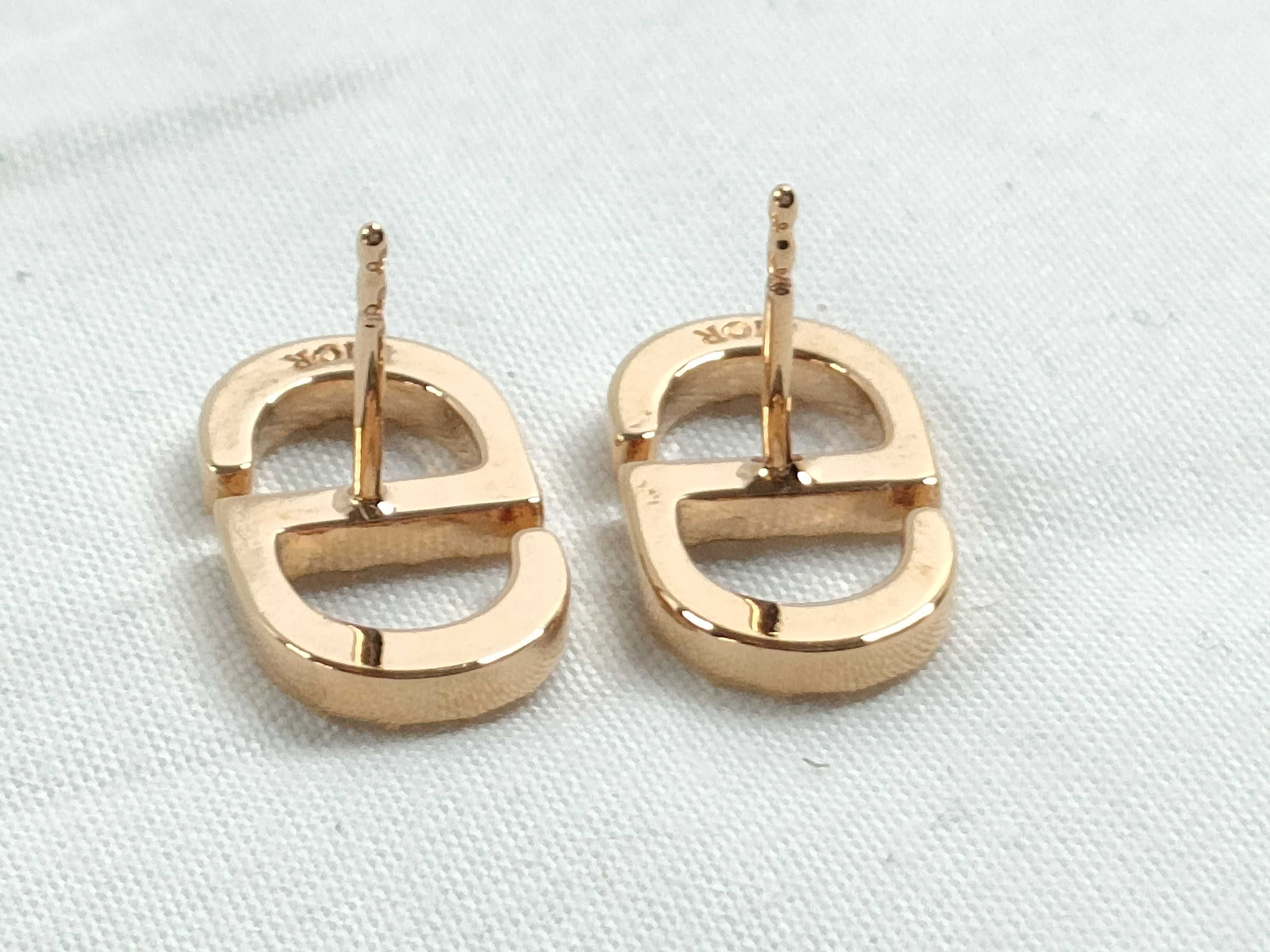 Petite CD Stud Earrings — view 6