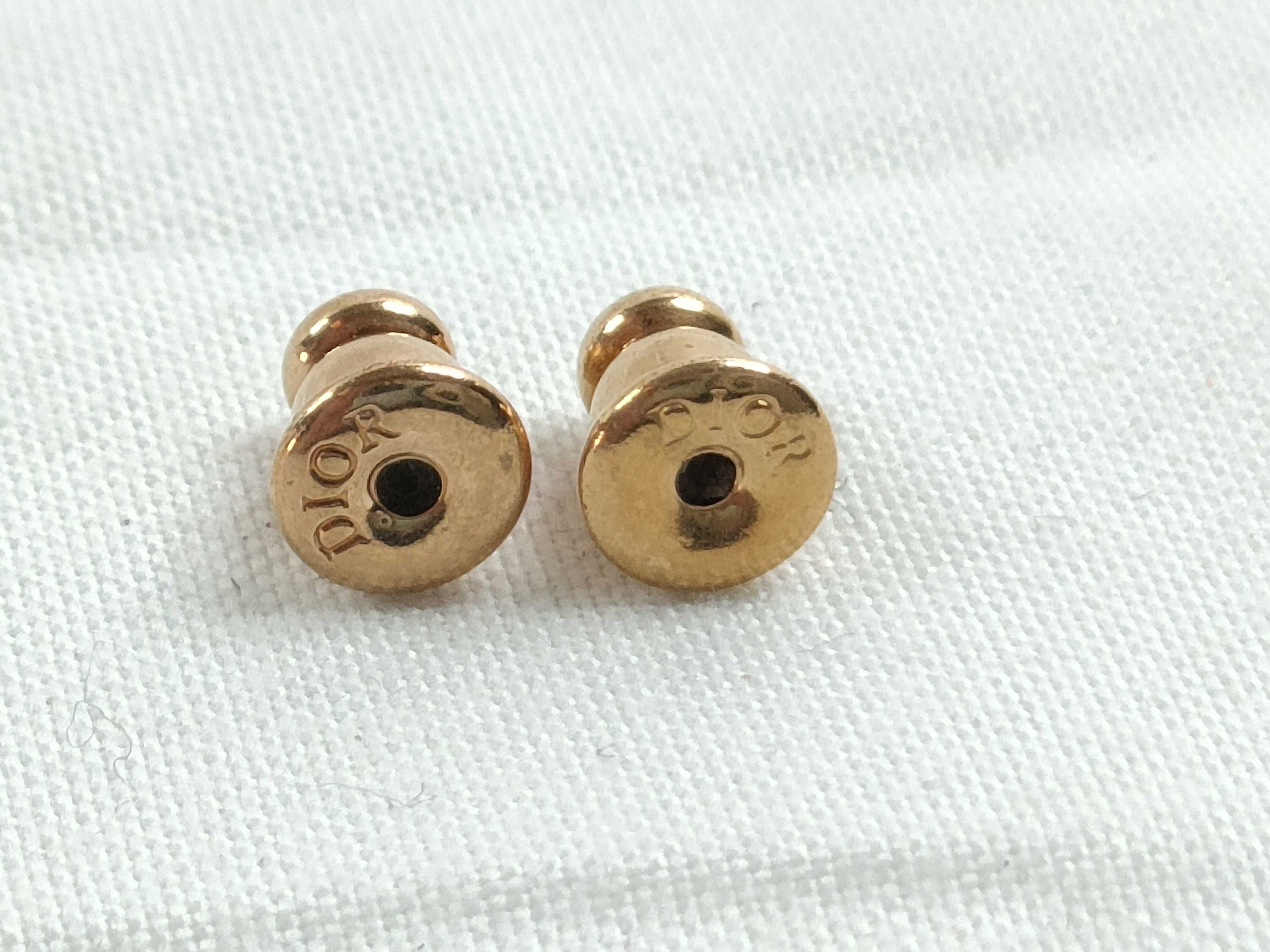 Petite CD Stud Earrings — view 8