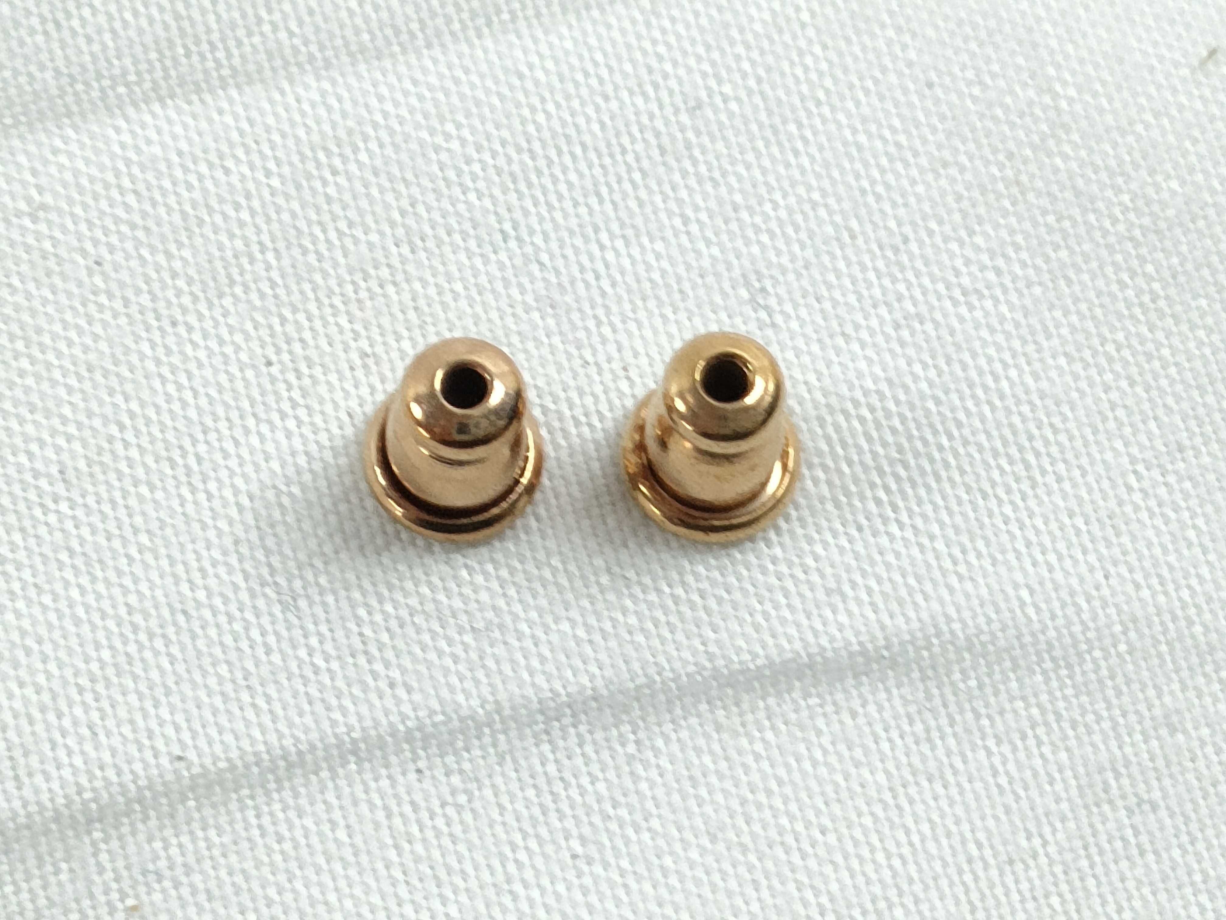 Petite CD Stud Earrings — view 9