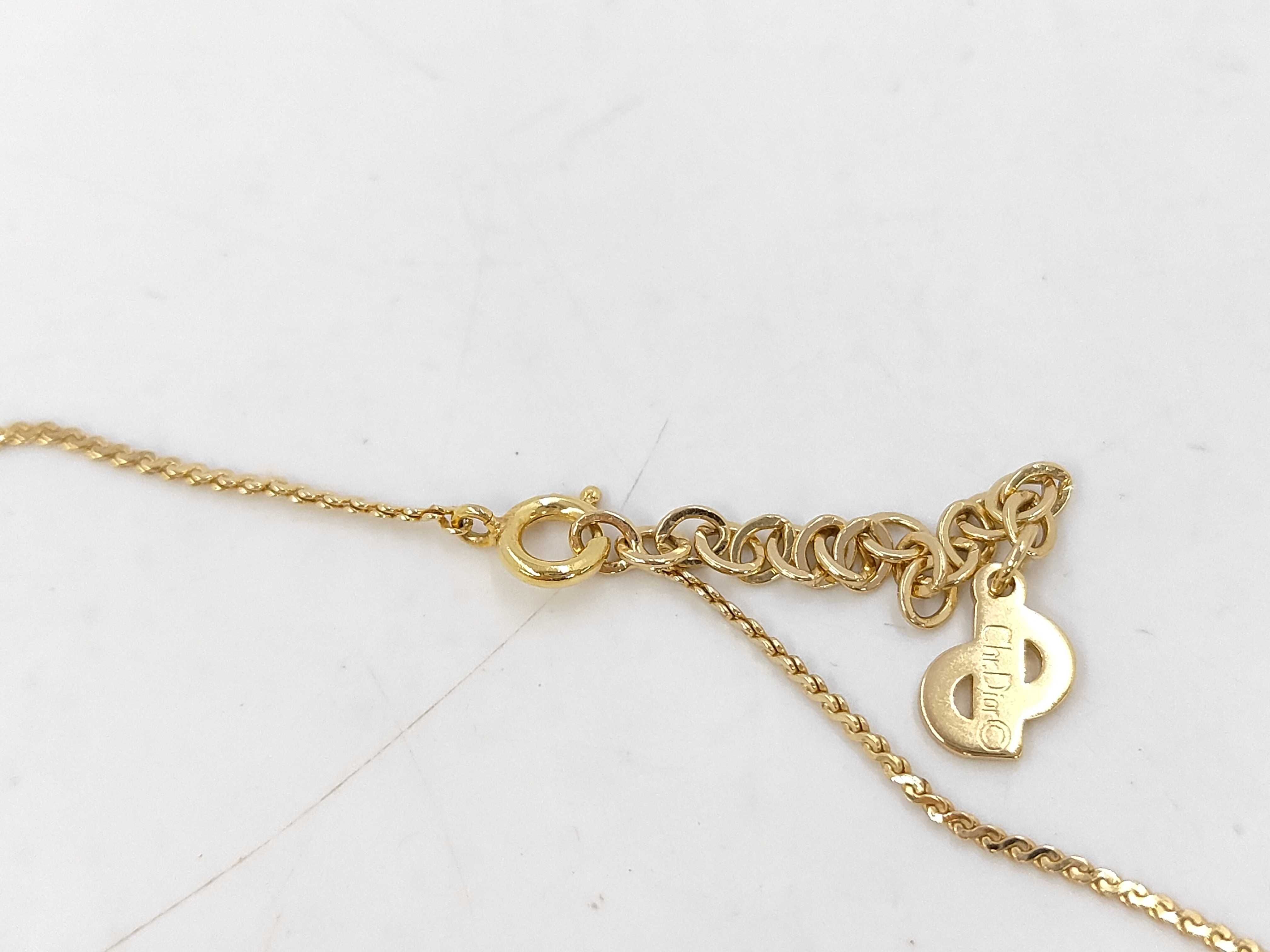 Logo Necklace, Gold Necklace — view 3