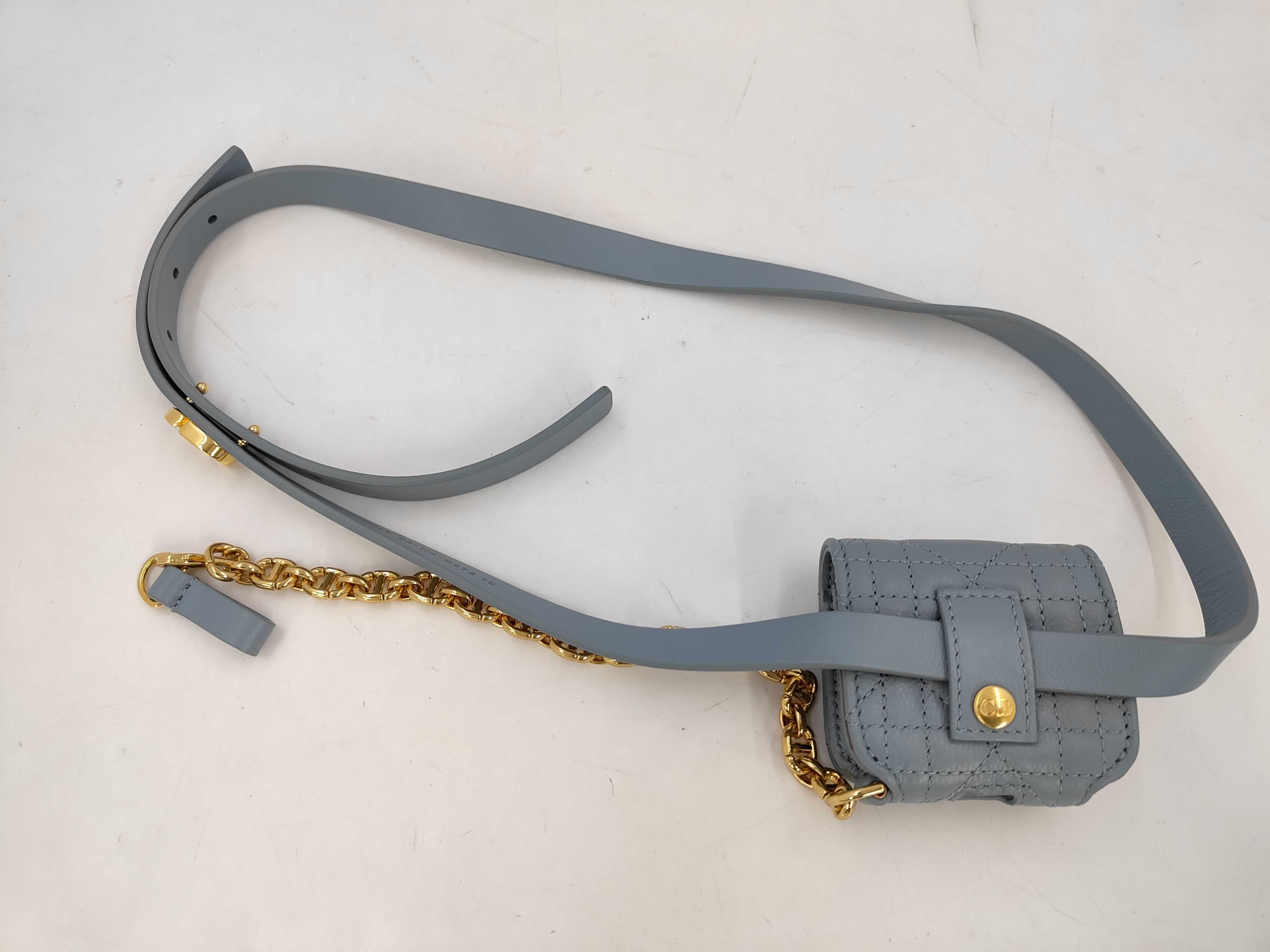 Christian Caro Gold Chain Shoulder Bag — view 3