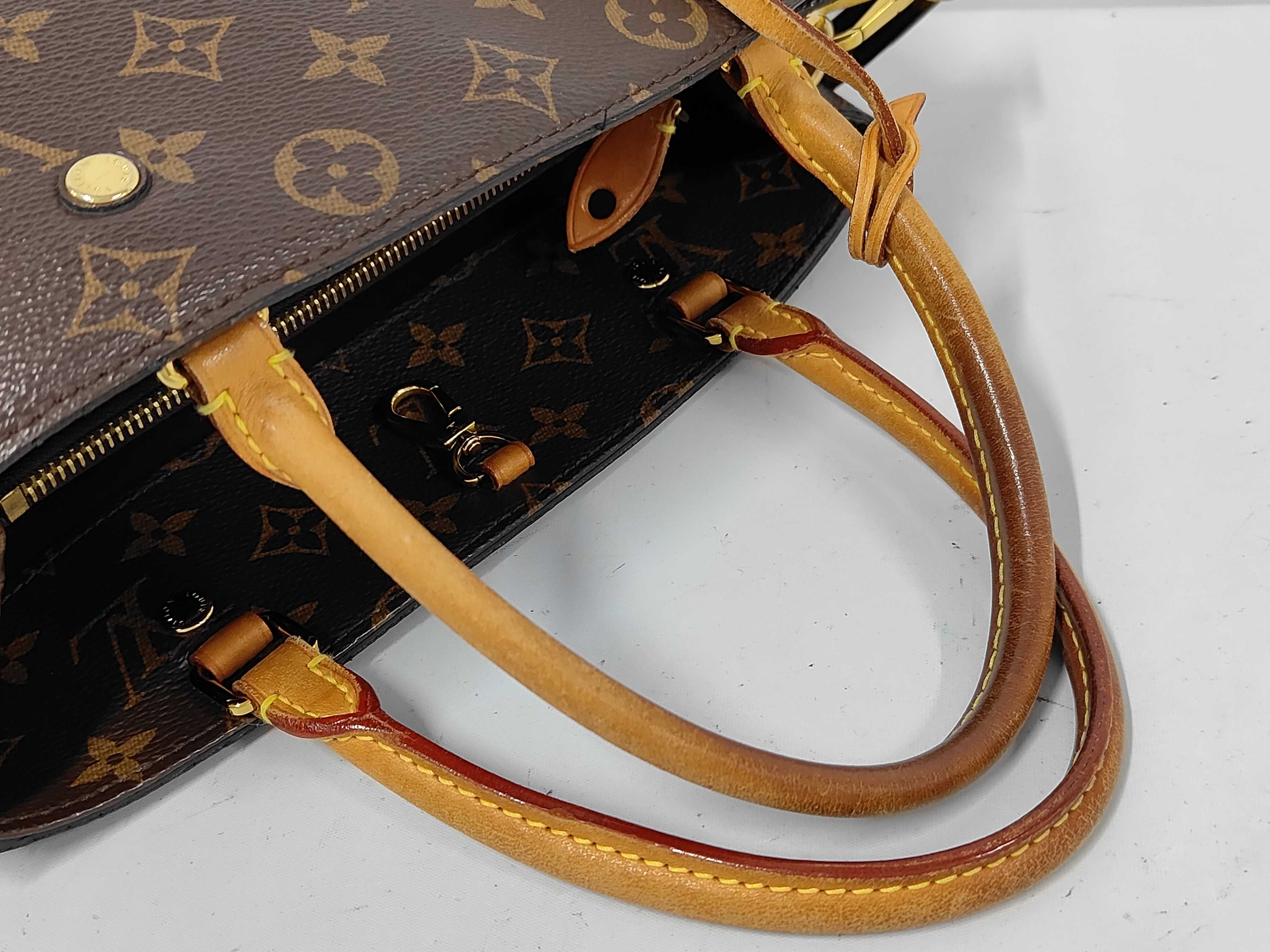 LV M41056 Monogram Montaigne MM 2-Way Bag Shoulder Bag — view 3