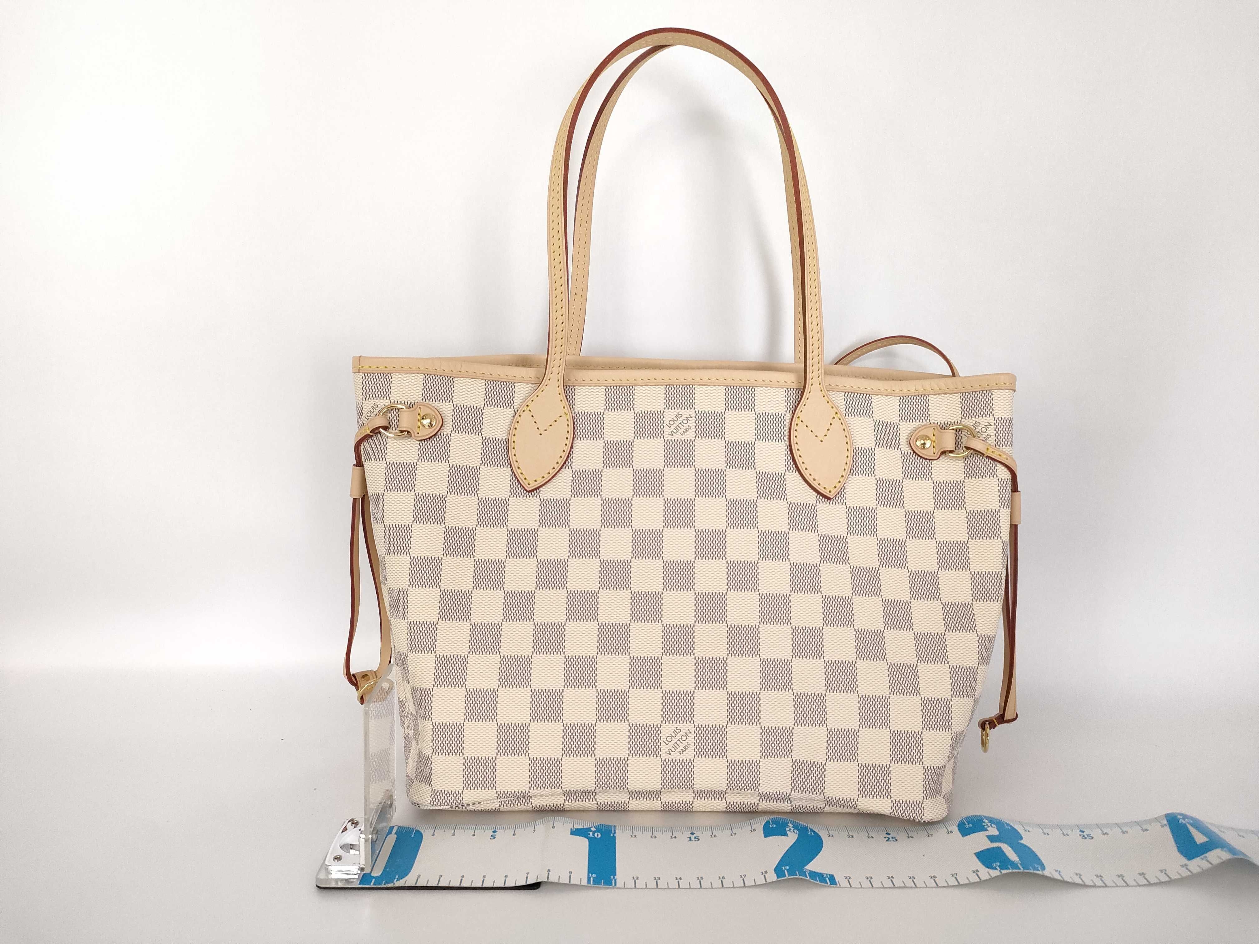 Damier Azur Neverfull PM Tote Bag N40605 — view 2
