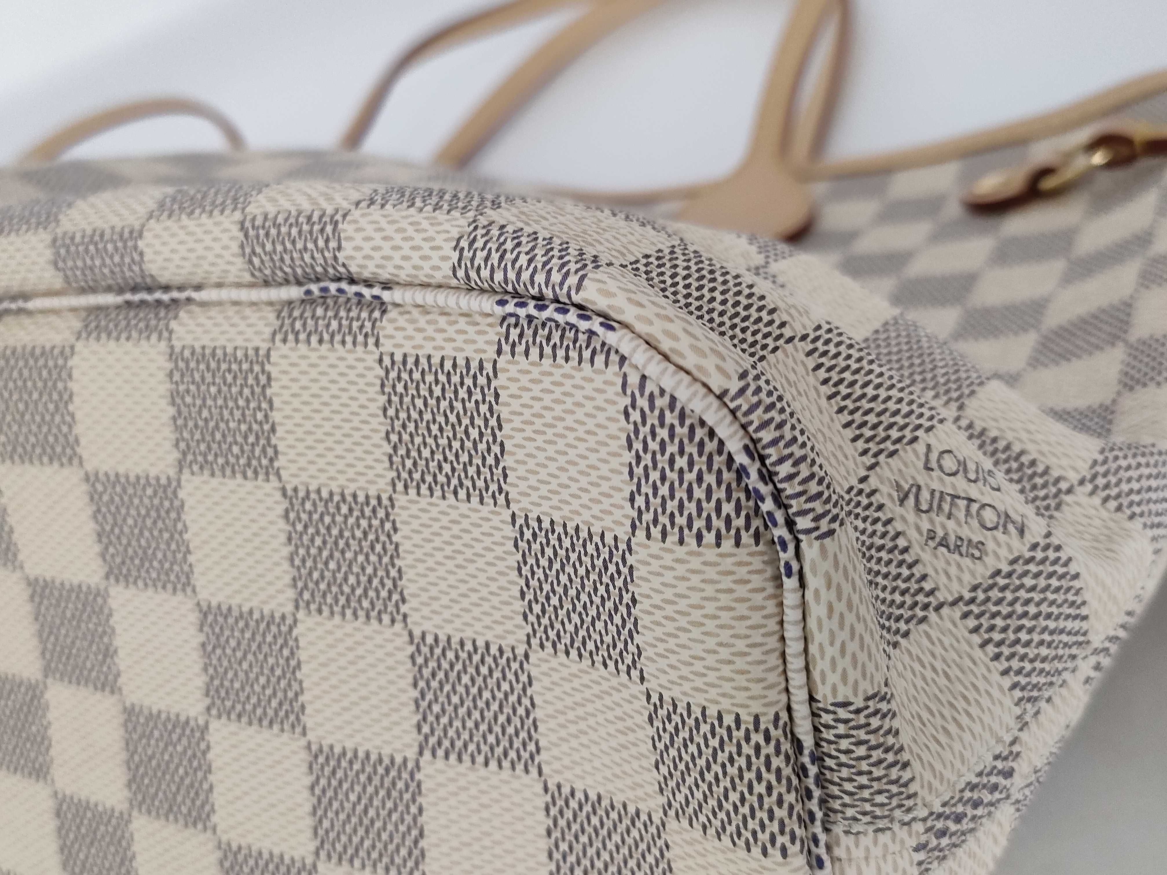Damier Azur Neverfull PM Tote Bag N40605 — view 6