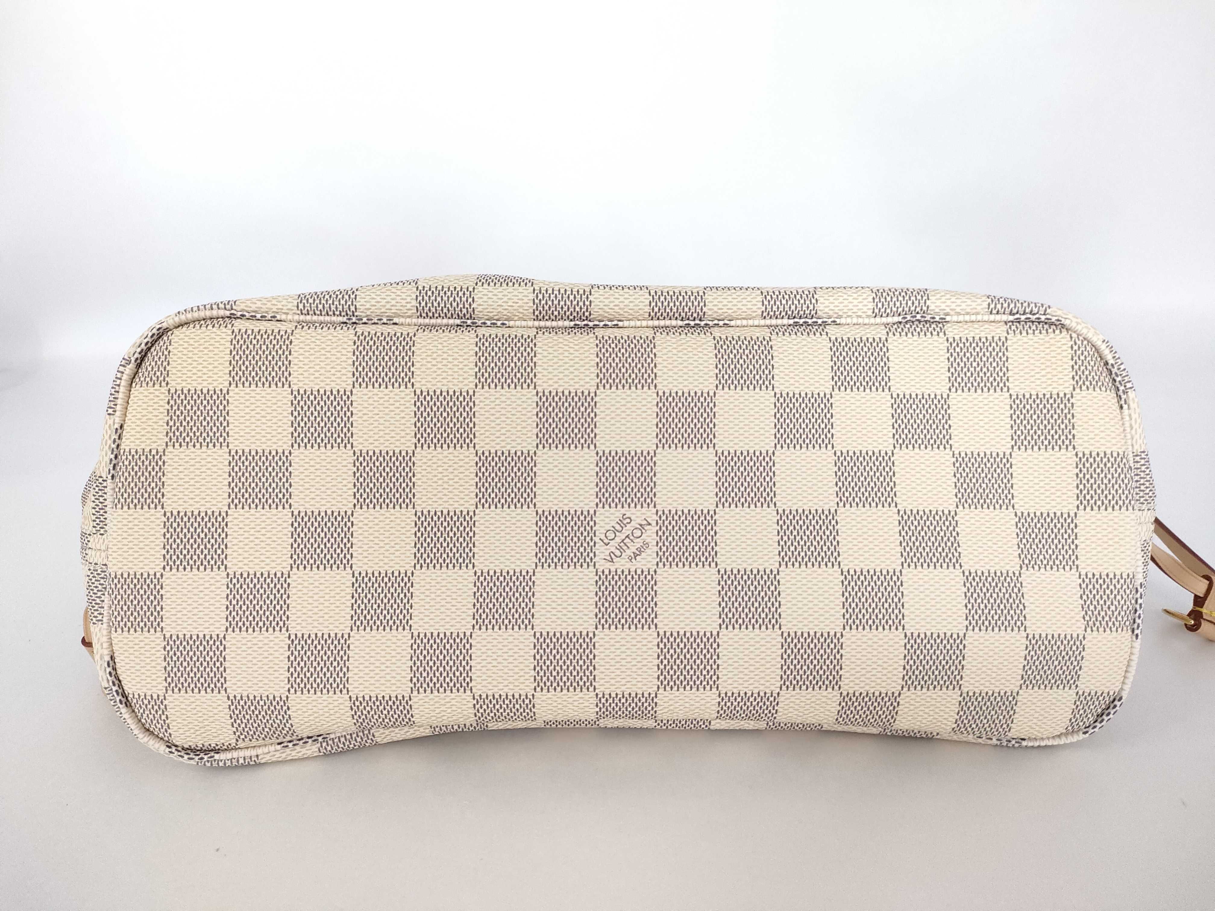 Damier Azur Neverfull PM Tote Bag N40605 — view 7