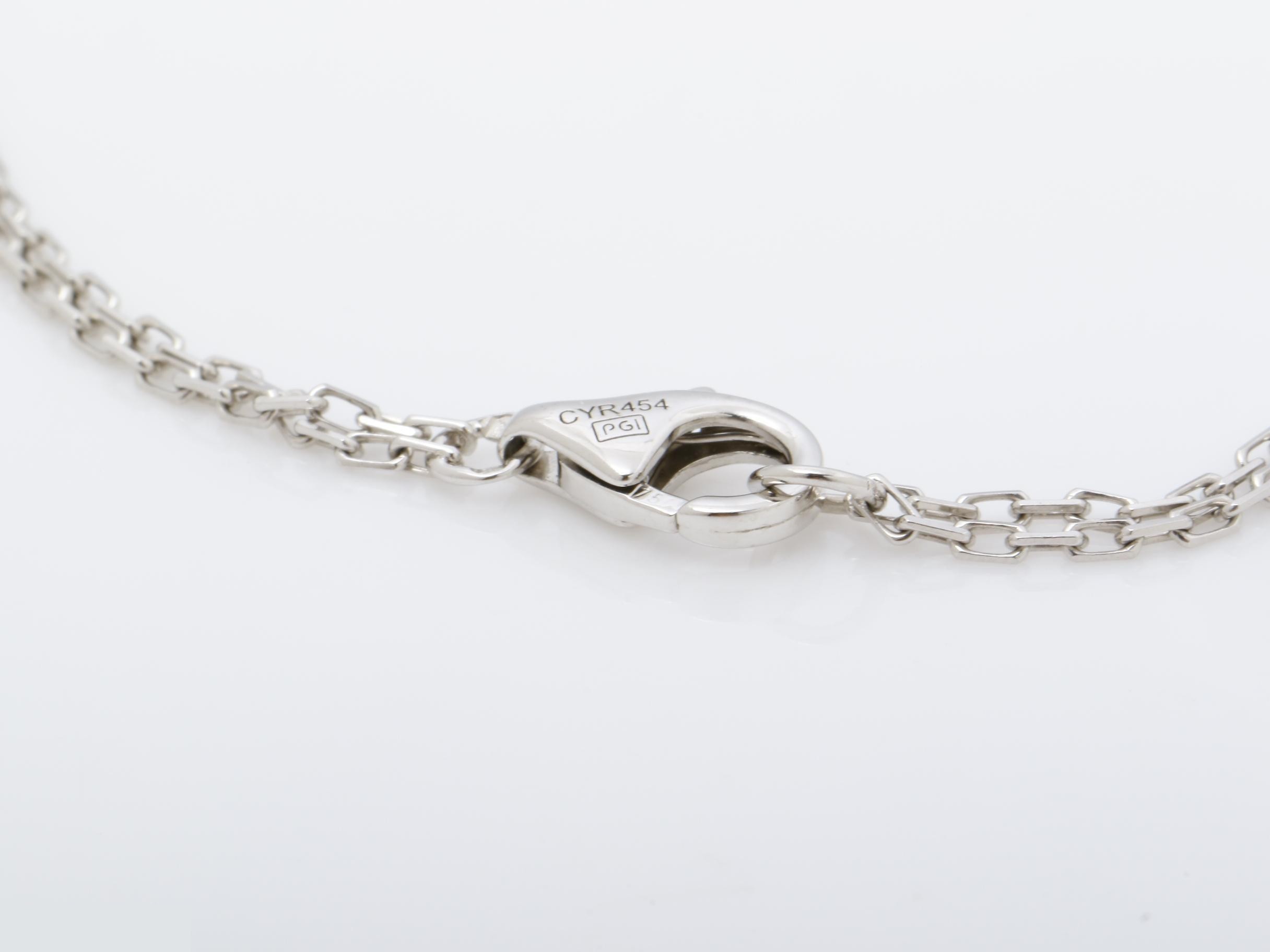 Love Series (Precious Metal) Bracelet/Bangle (Metal) 750WG 4.2g — view 5