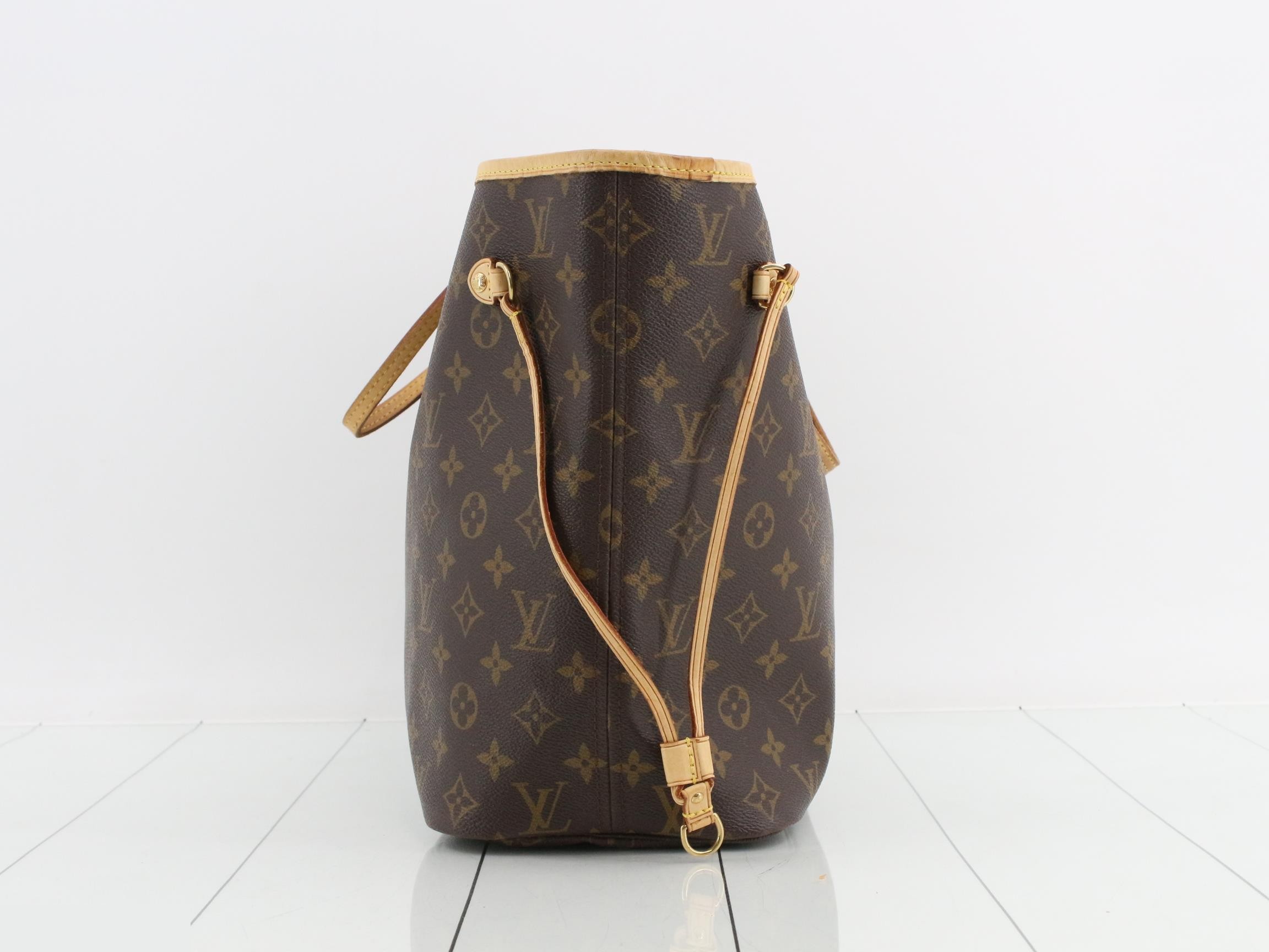 Monogram Neverfull MM Handbag — view 3