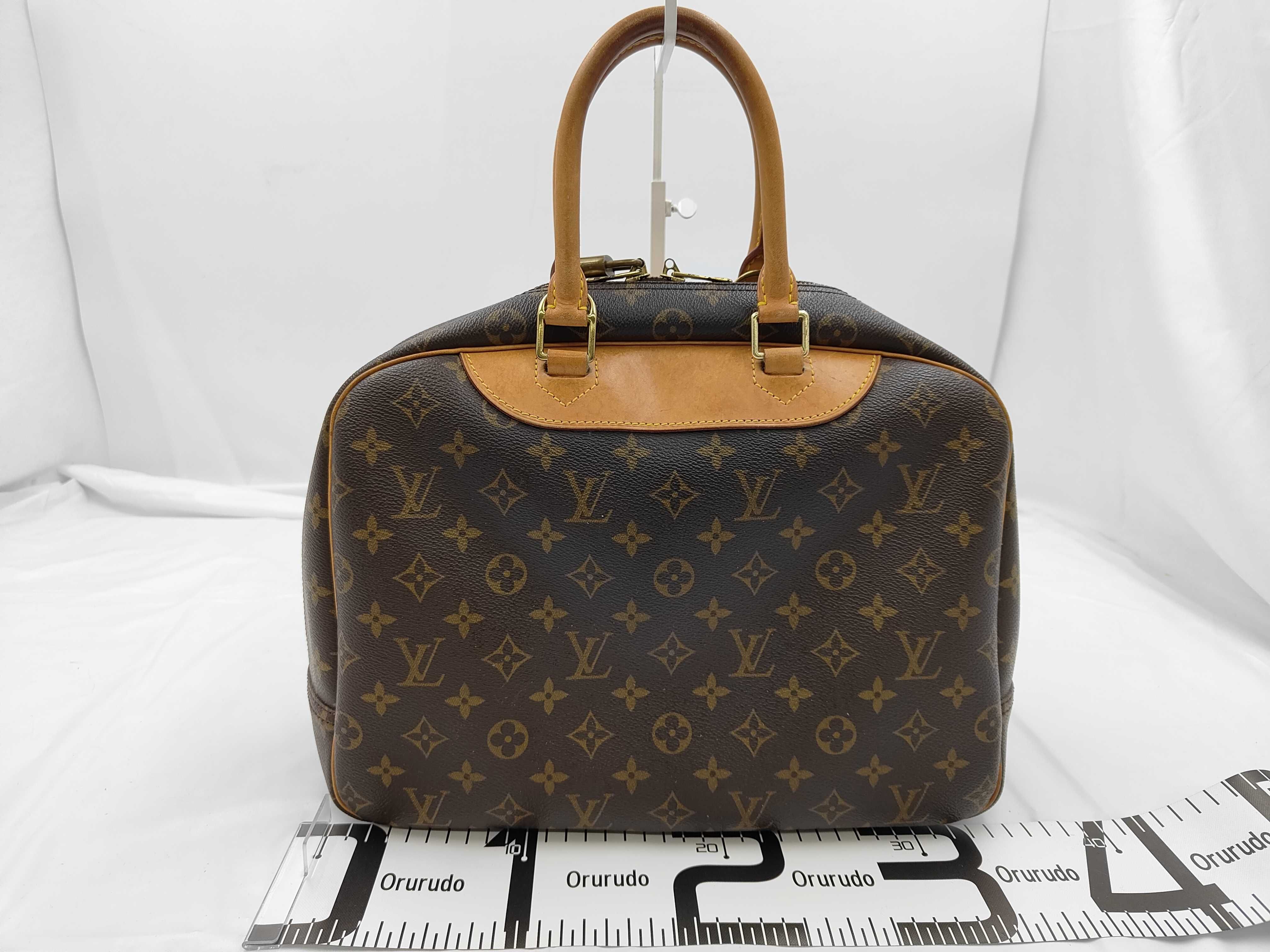 M47270 Bowling Vanity (Deauville) Handbag Monogram Brown Handbag — view 2