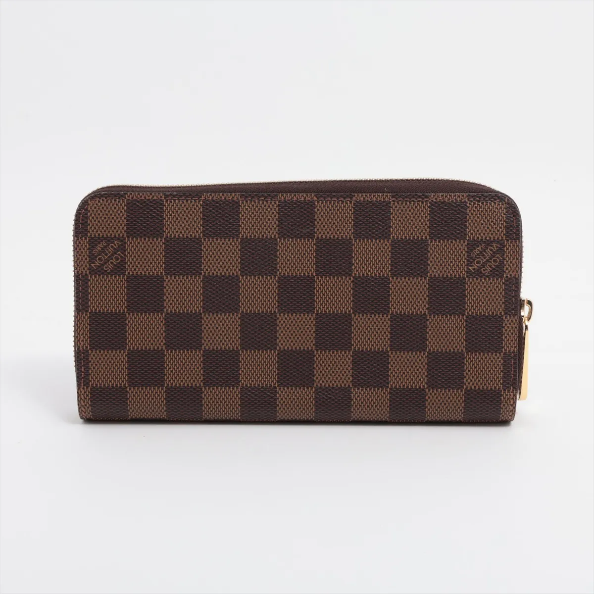 Damier Zippy Wallet N41661 Brown Round Zip Wallet RFID Reactive — view 2
