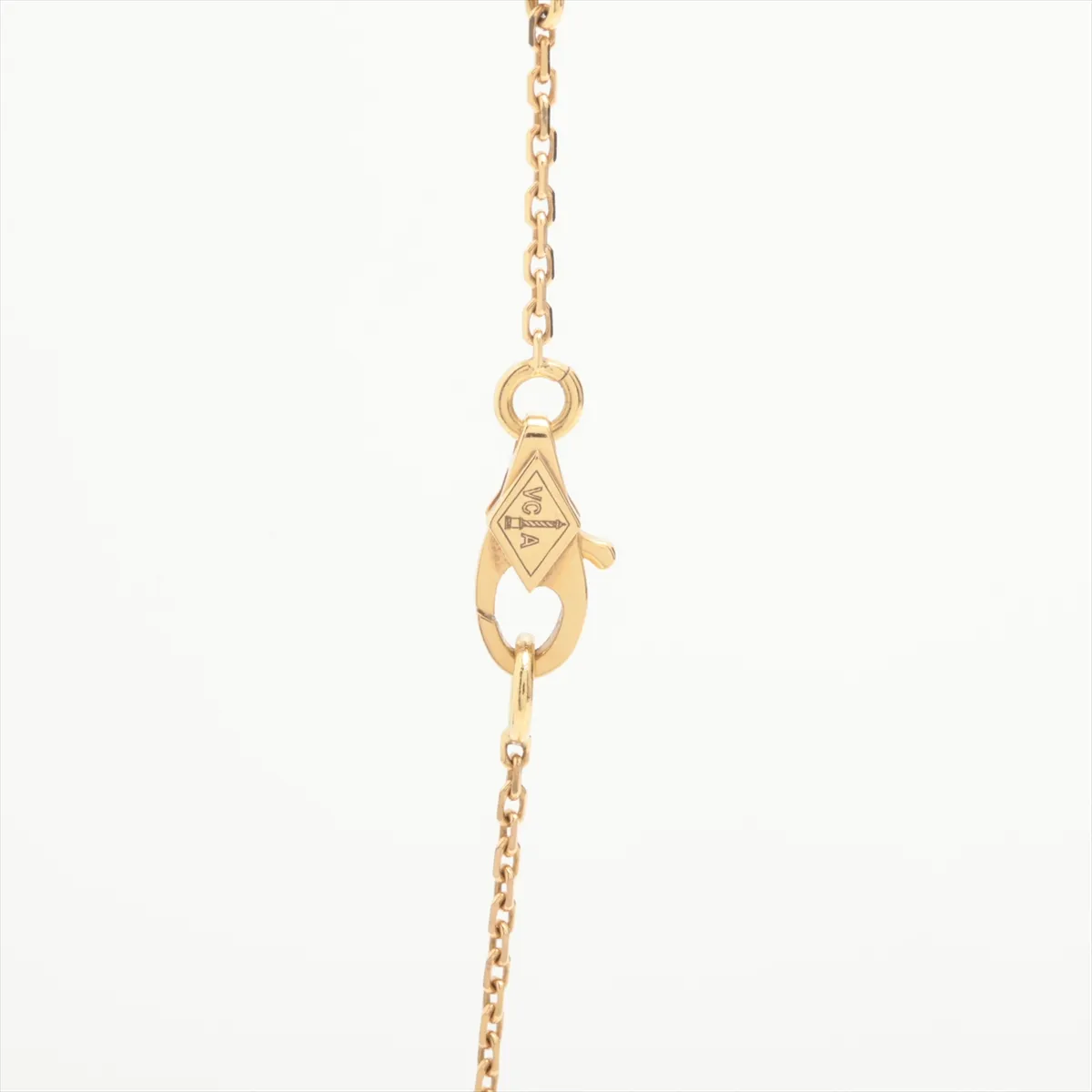 Sweet Alhambra Shell Necklace 750(YG) 2.9g JD829366 Shell — view 3