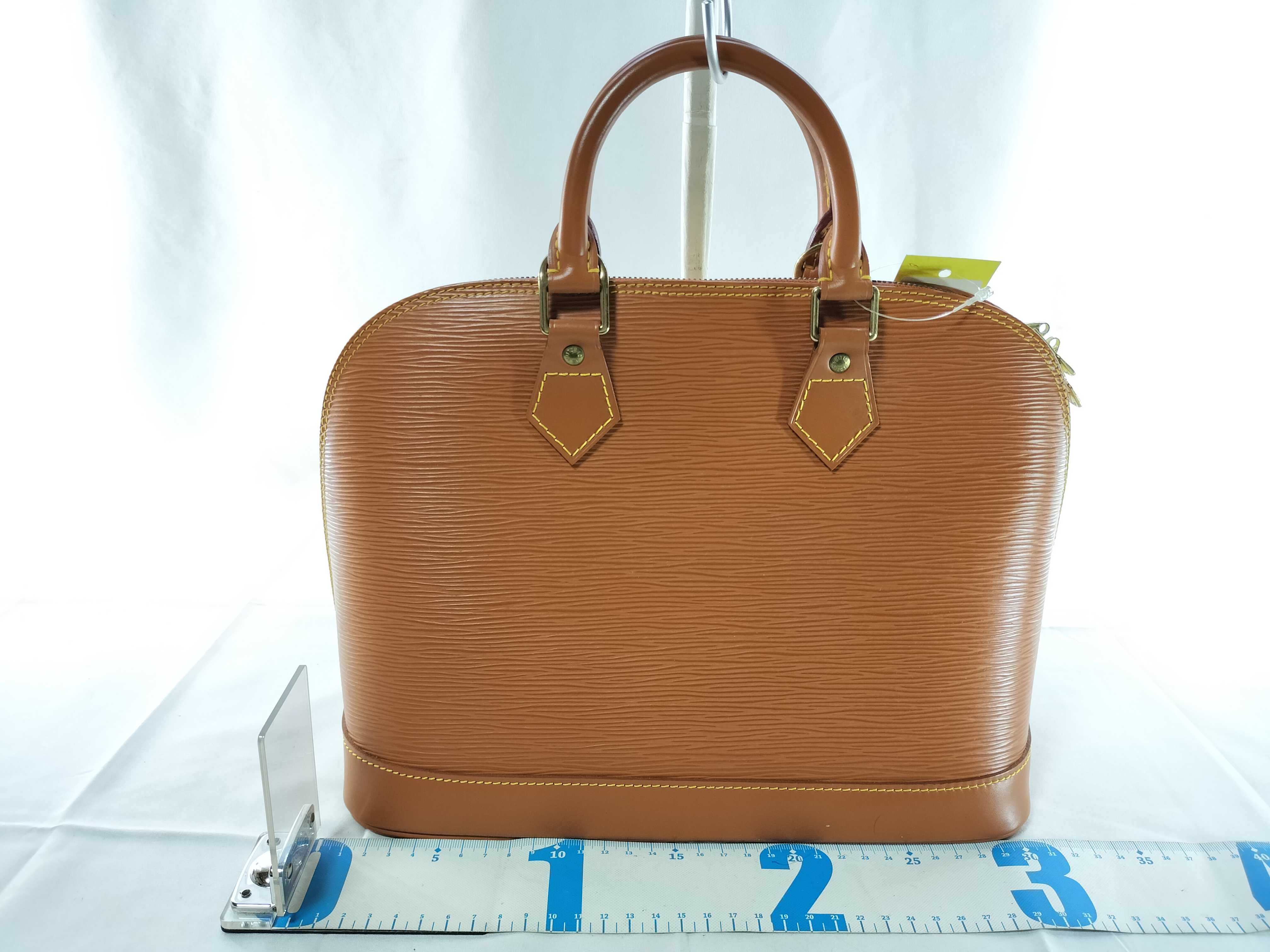 Epi Alma PM Brown Handbag — view 2