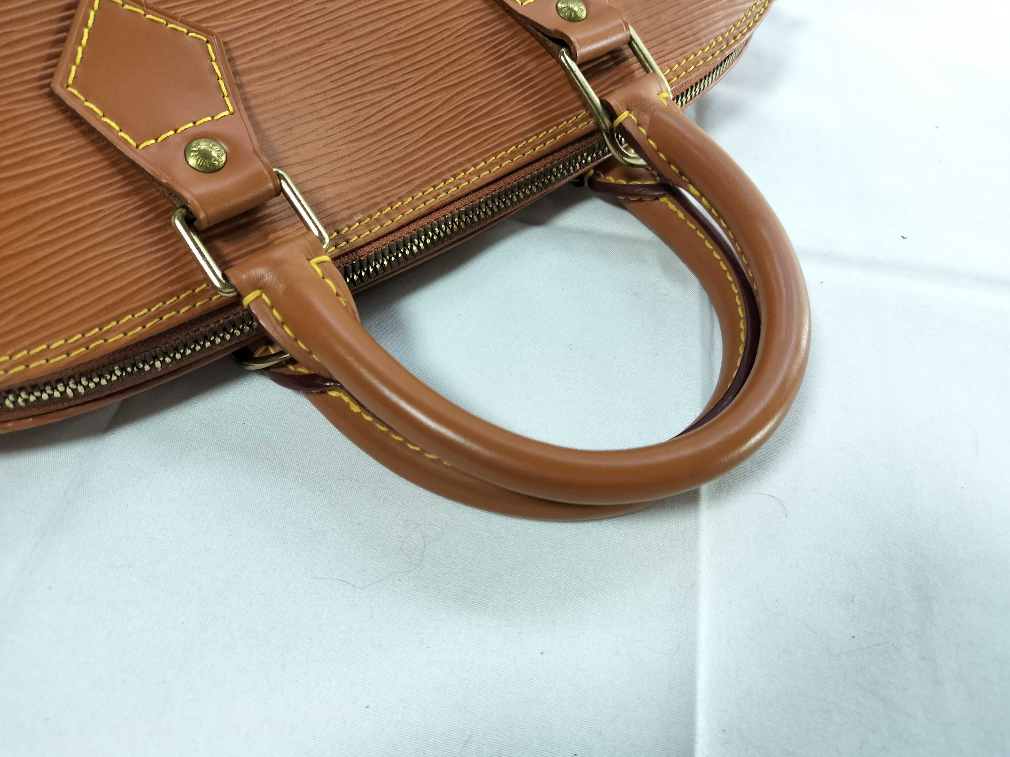 Epi Alma PM Brown Handbag — view 3