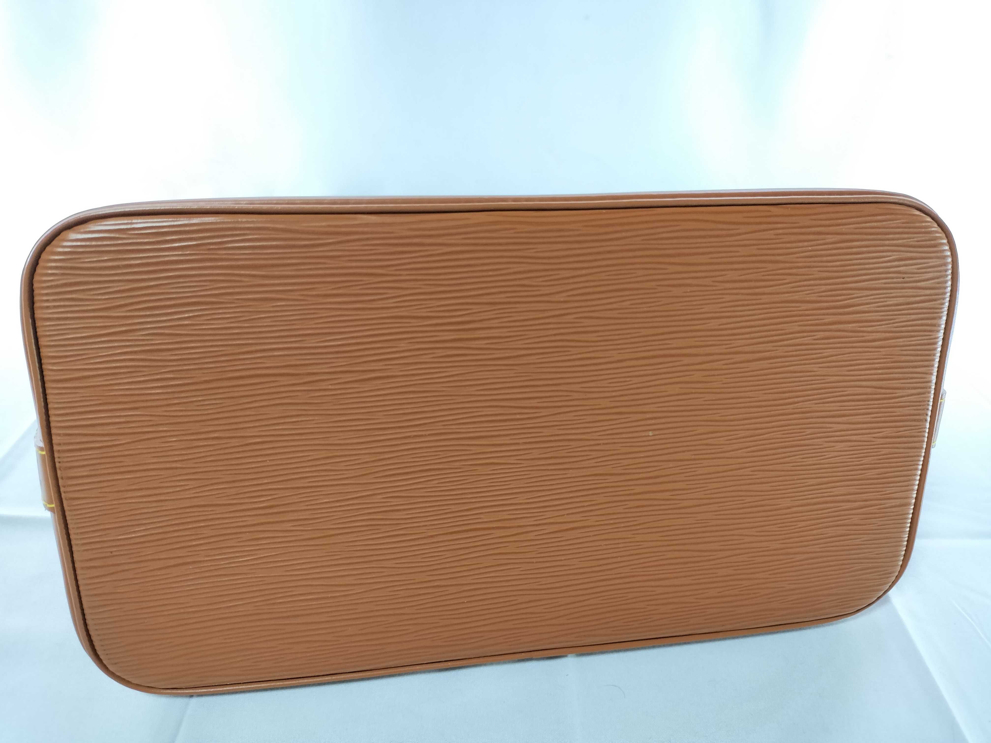 Epi Alma PM Brown Handbag — view 8
