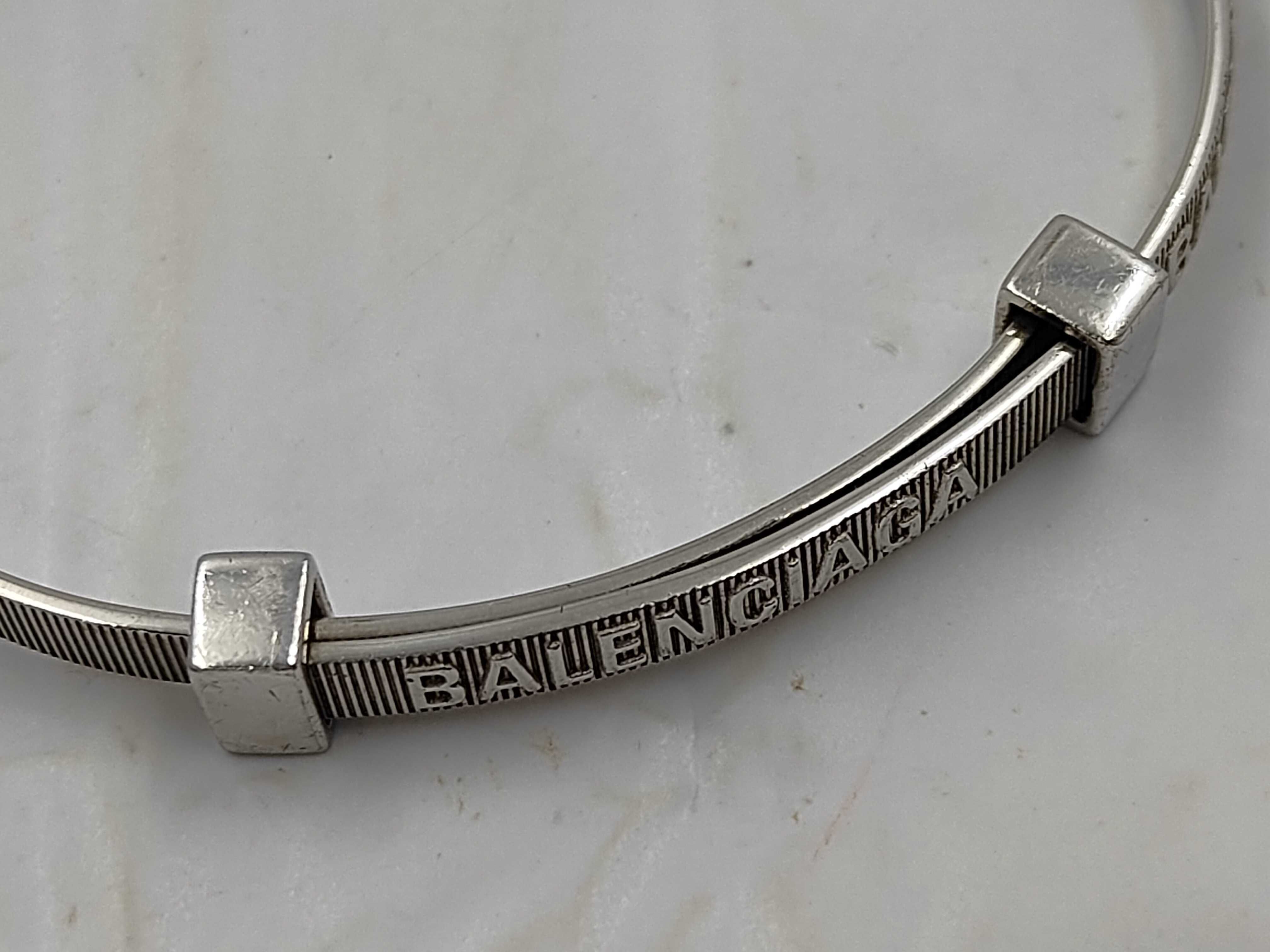 Bangle Logo Hoop Ag925 Stamped Bracelet/Bangle — view 2