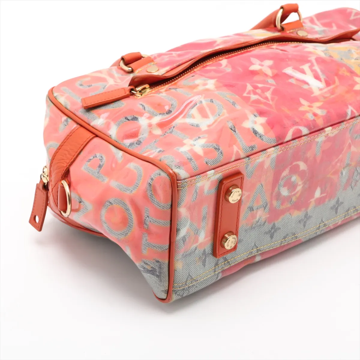Monogram Pulp Weekender PM M95734 MI0078 Orange — view 4