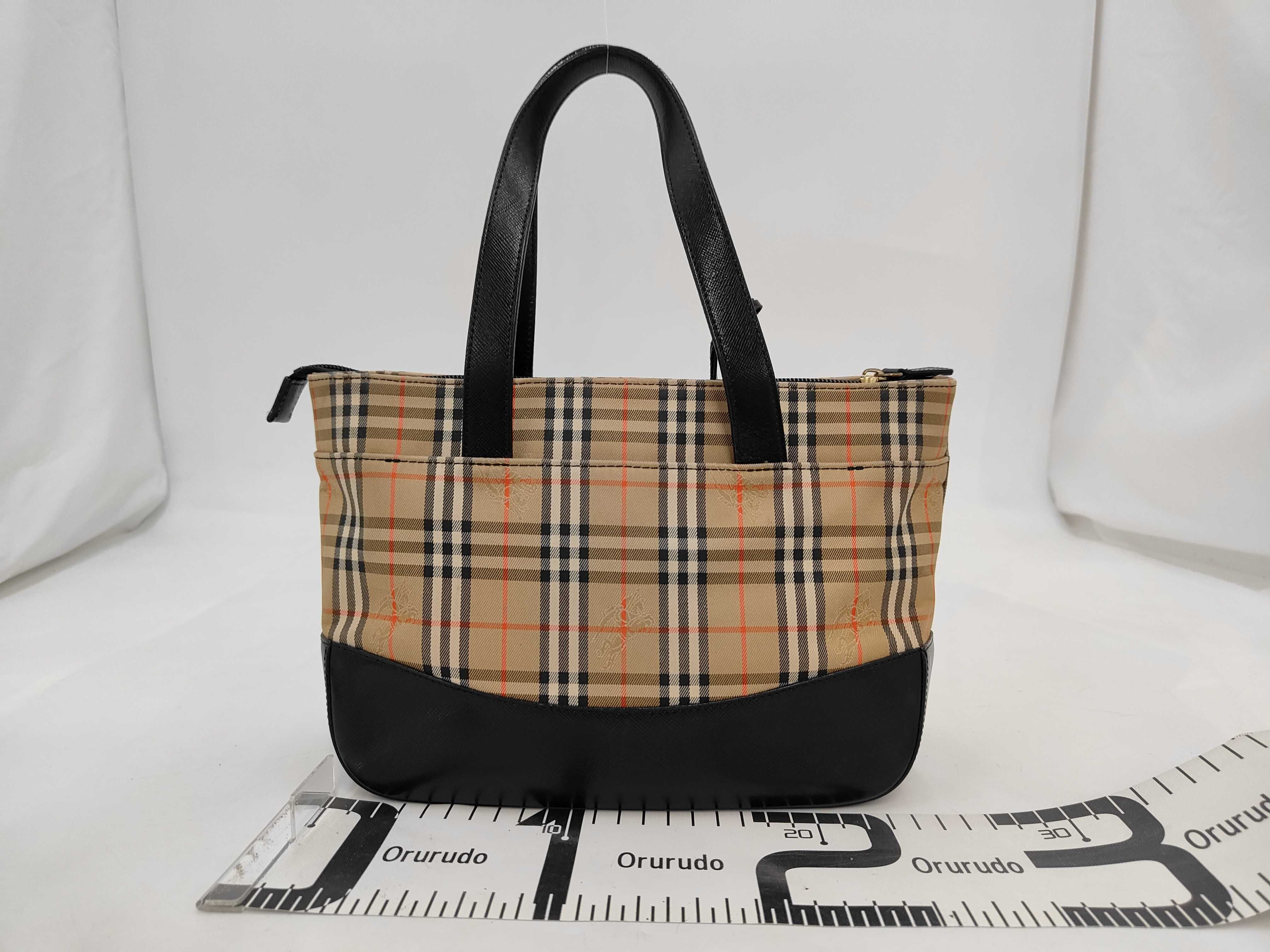 Nova Check Bag, Black Tote Bag — view 2