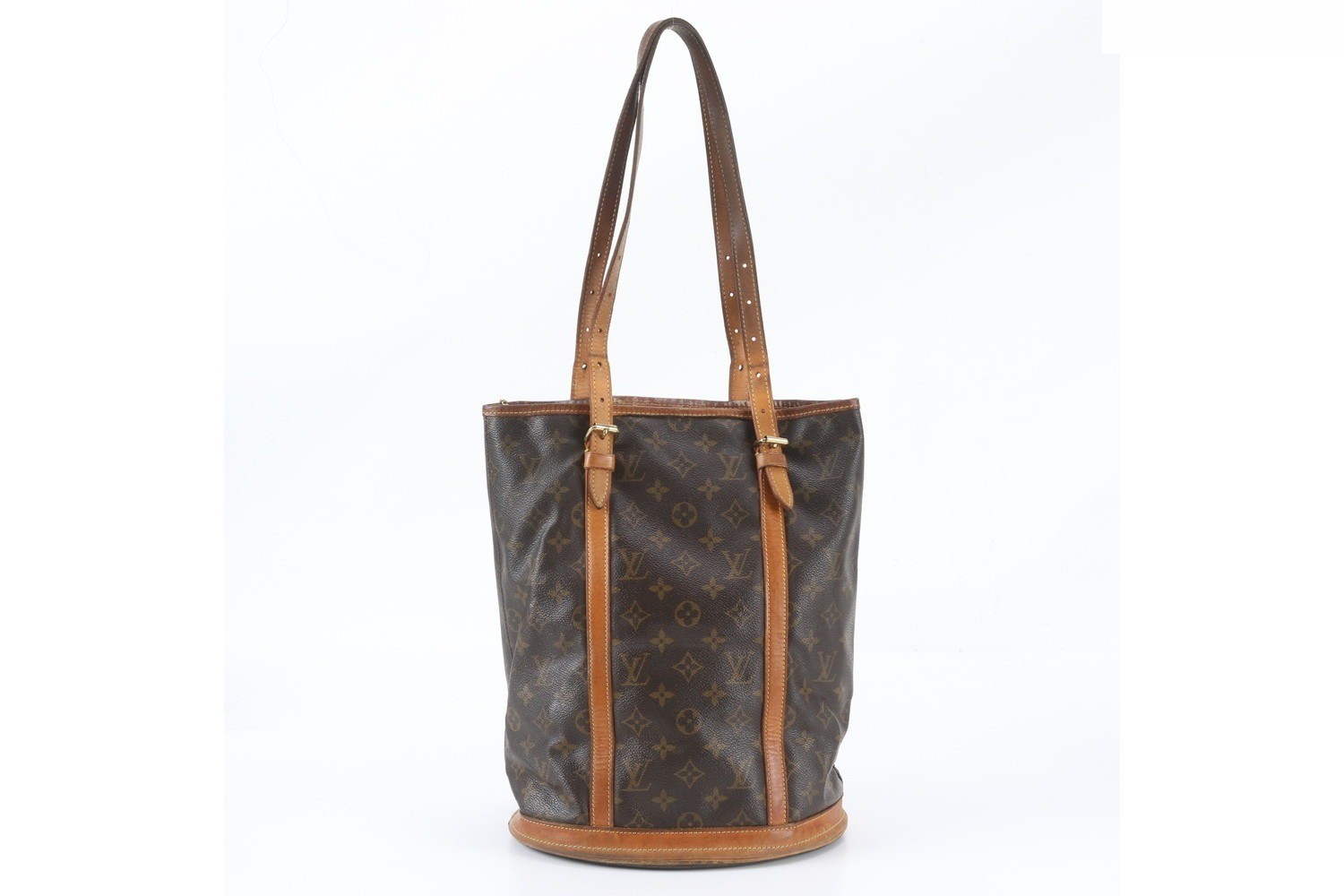 Monogram Bucket GM Tote Bag with Pouch (M42236) — view 3