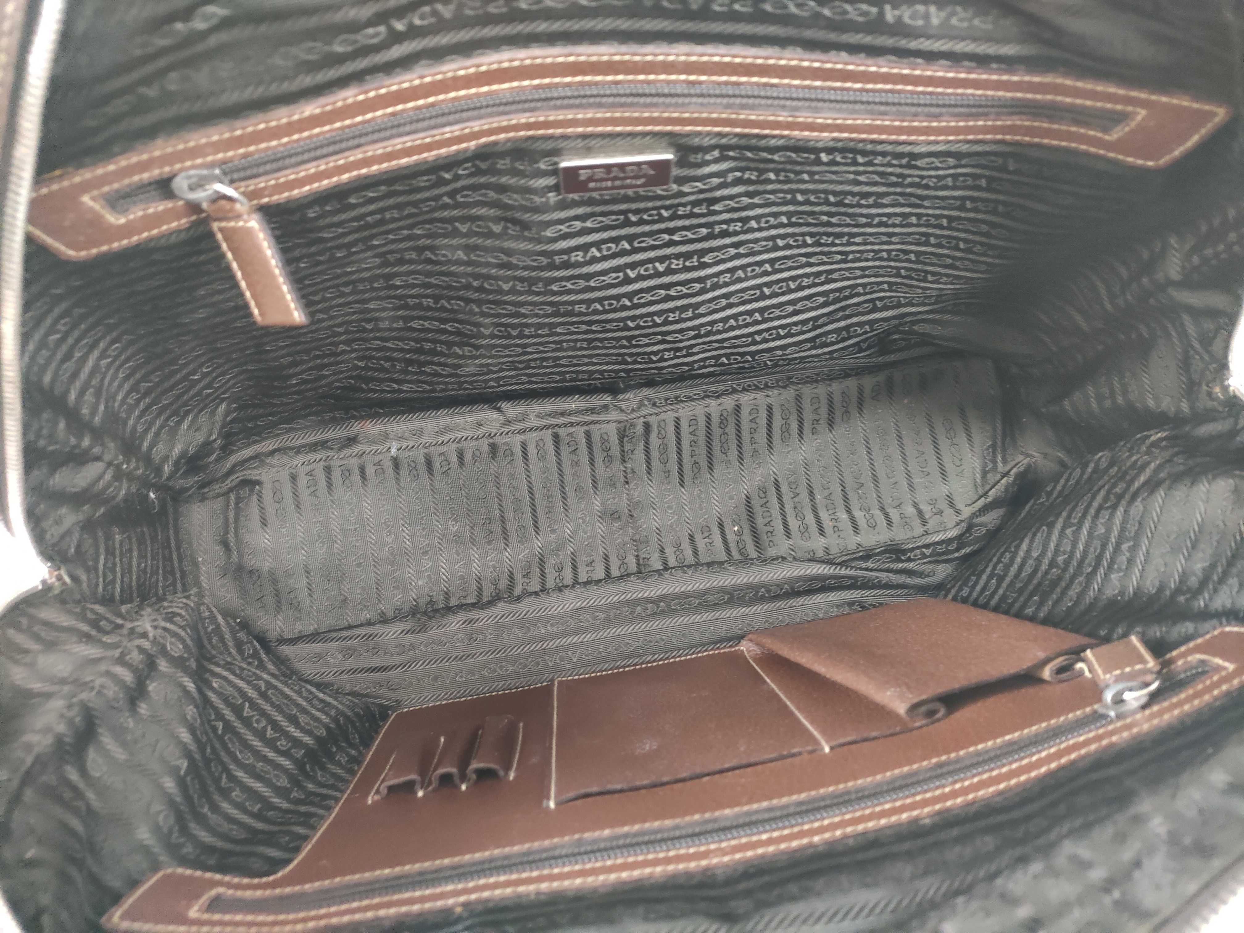 business bag, handbag, leather, brown. — view 10