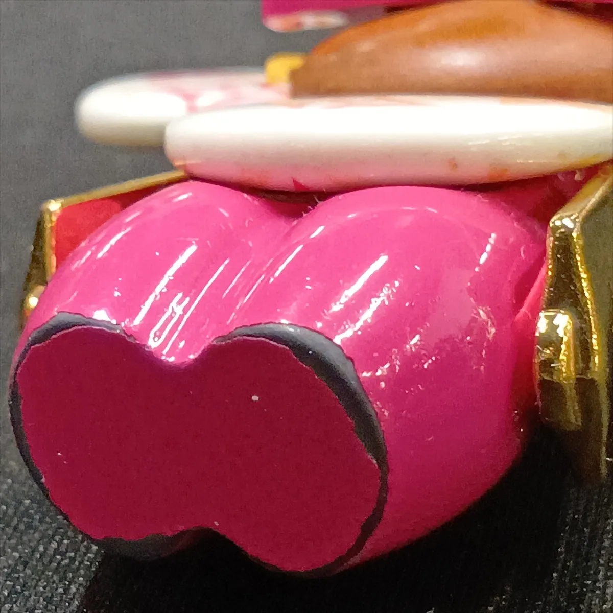M01958 DI1214 Charm Metal x Wood Pink — view 5
