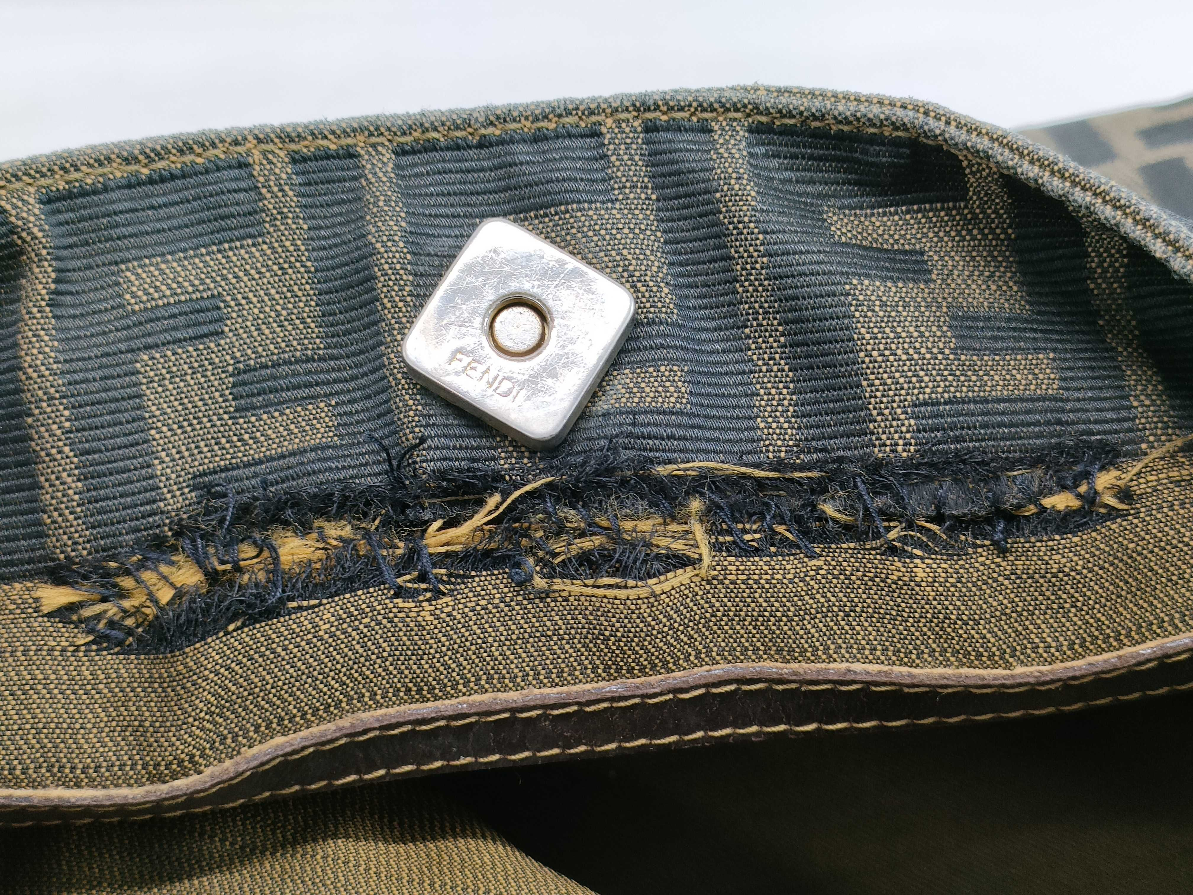 Zucca pattern FF logo jacquard handbag — view 10