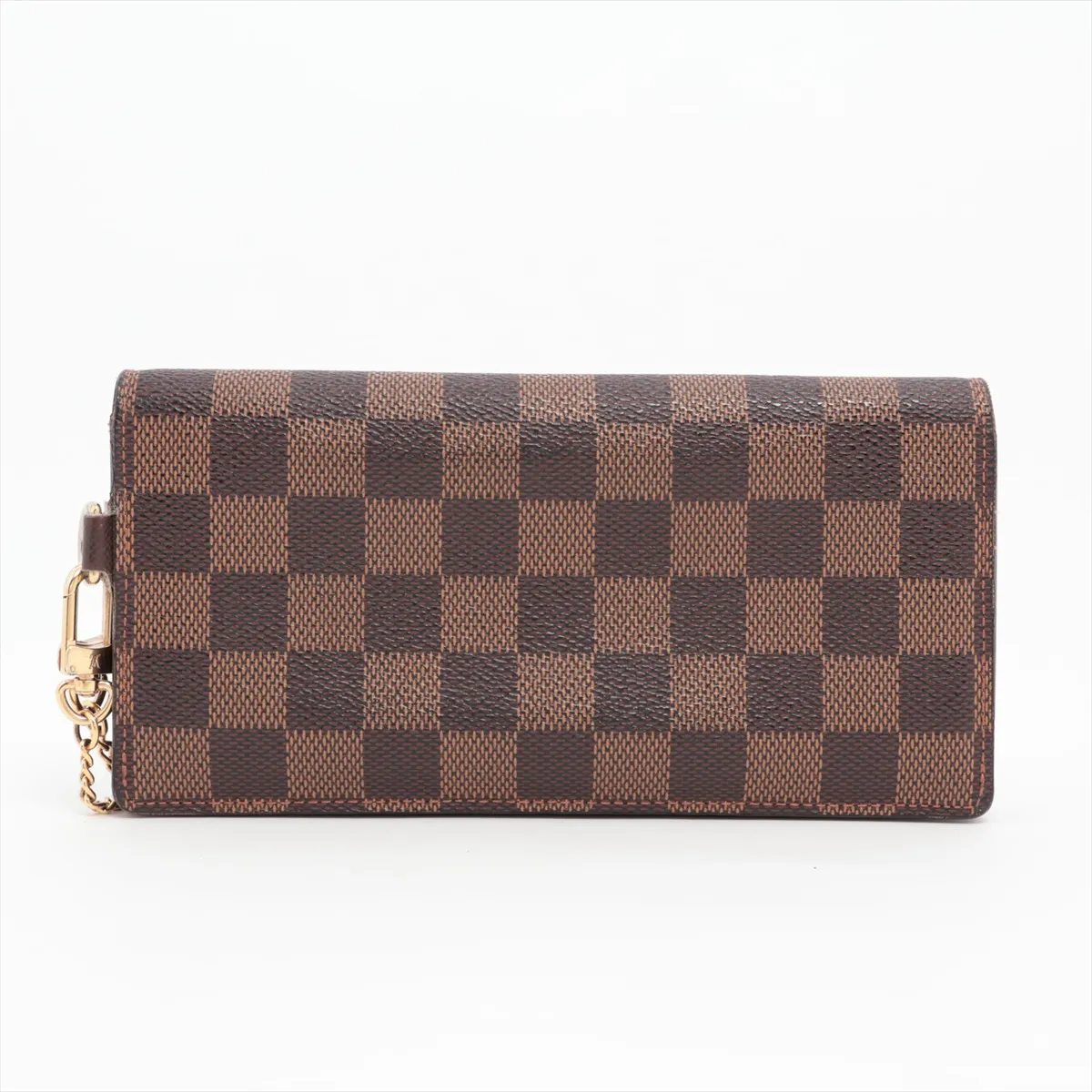 Damier Portefeuille Accordion N60002 TH0046 Brown Long Wallet — view 2