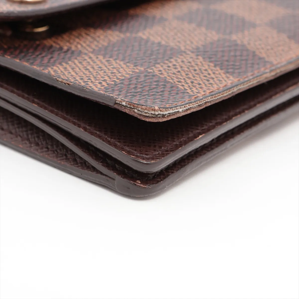 Damier Portefeuille Accordion N60002 TH0046 Brown Long Wallet — view 13