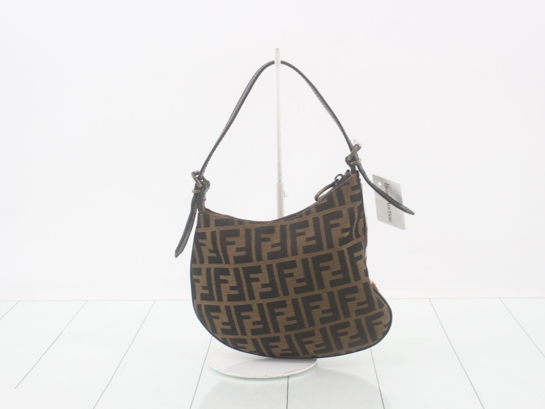 Calf hair leopard print Zucca (bag) - shoulder bag — view 2