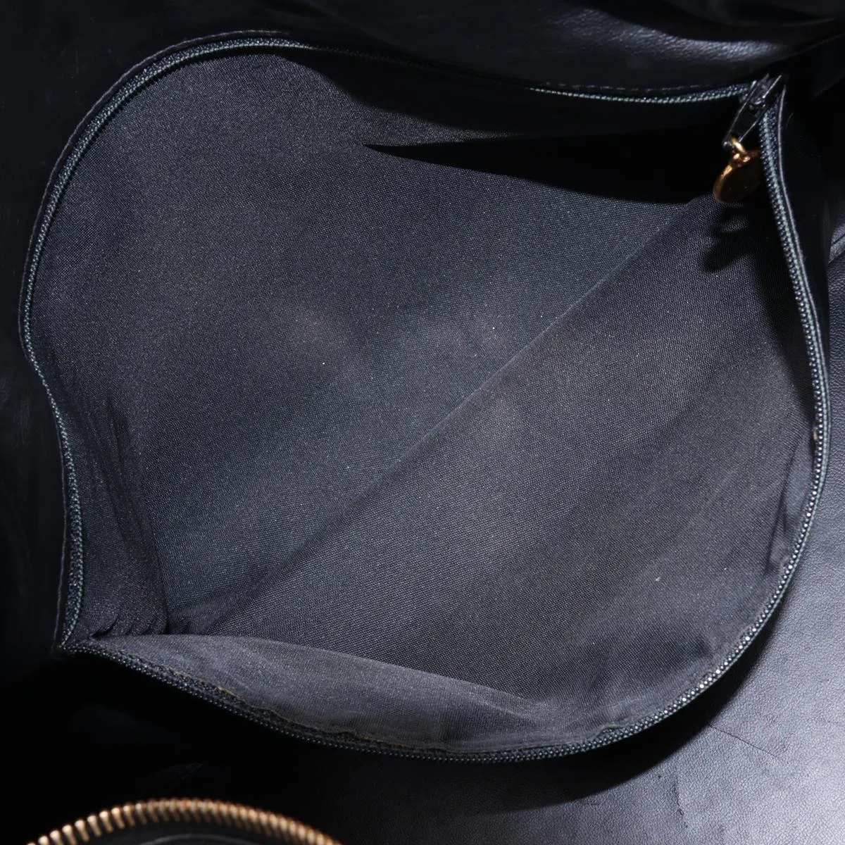 Bicolore Lambskin 2-Way Boston Bag, Black with Gold Hardware, Item No. 2479334 (Serial Number 2) — view 10