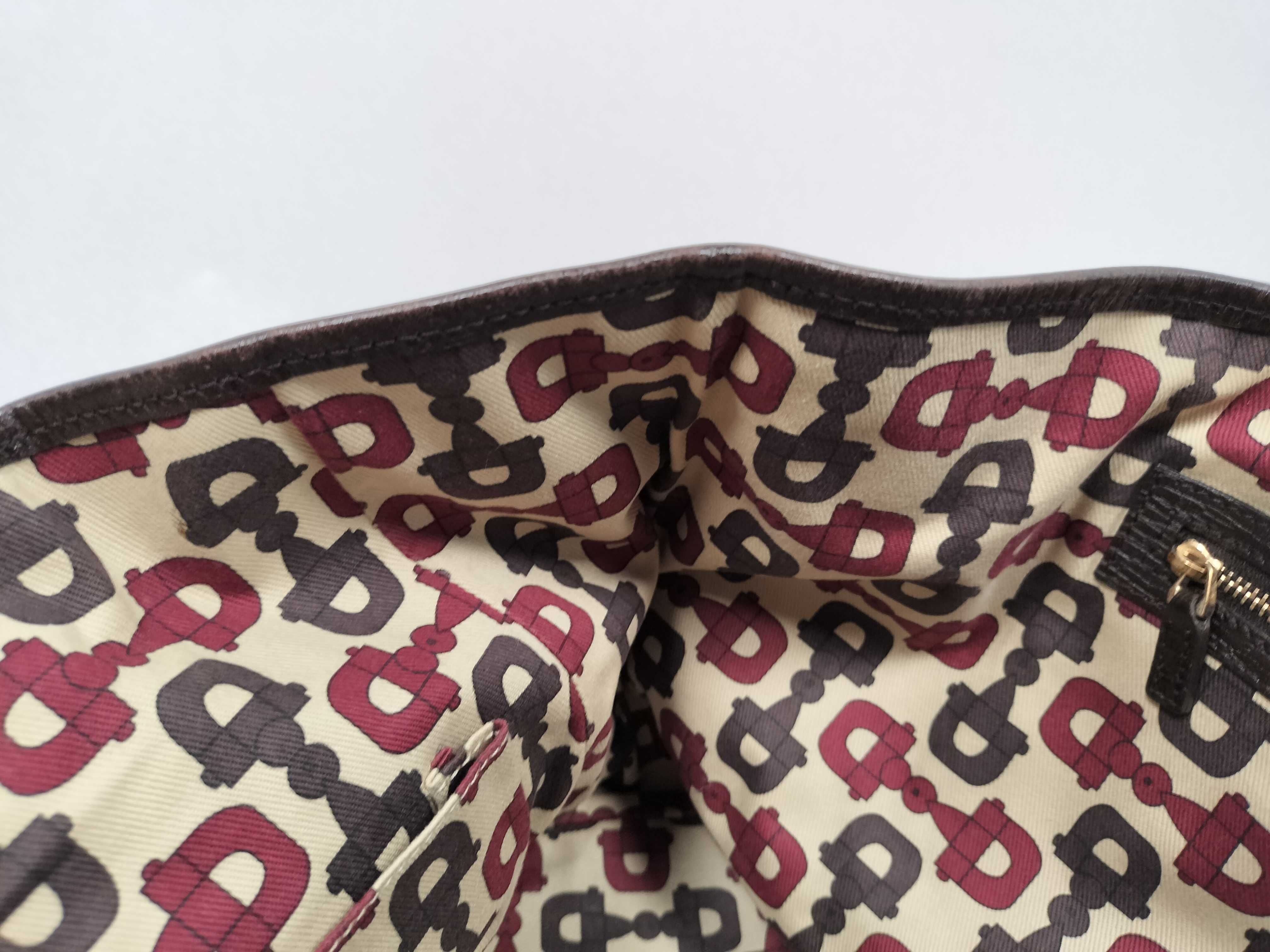 GG Canvas Sherry Line Tote Bag, Beige/Brown, 139260 (ky24534) — view 8