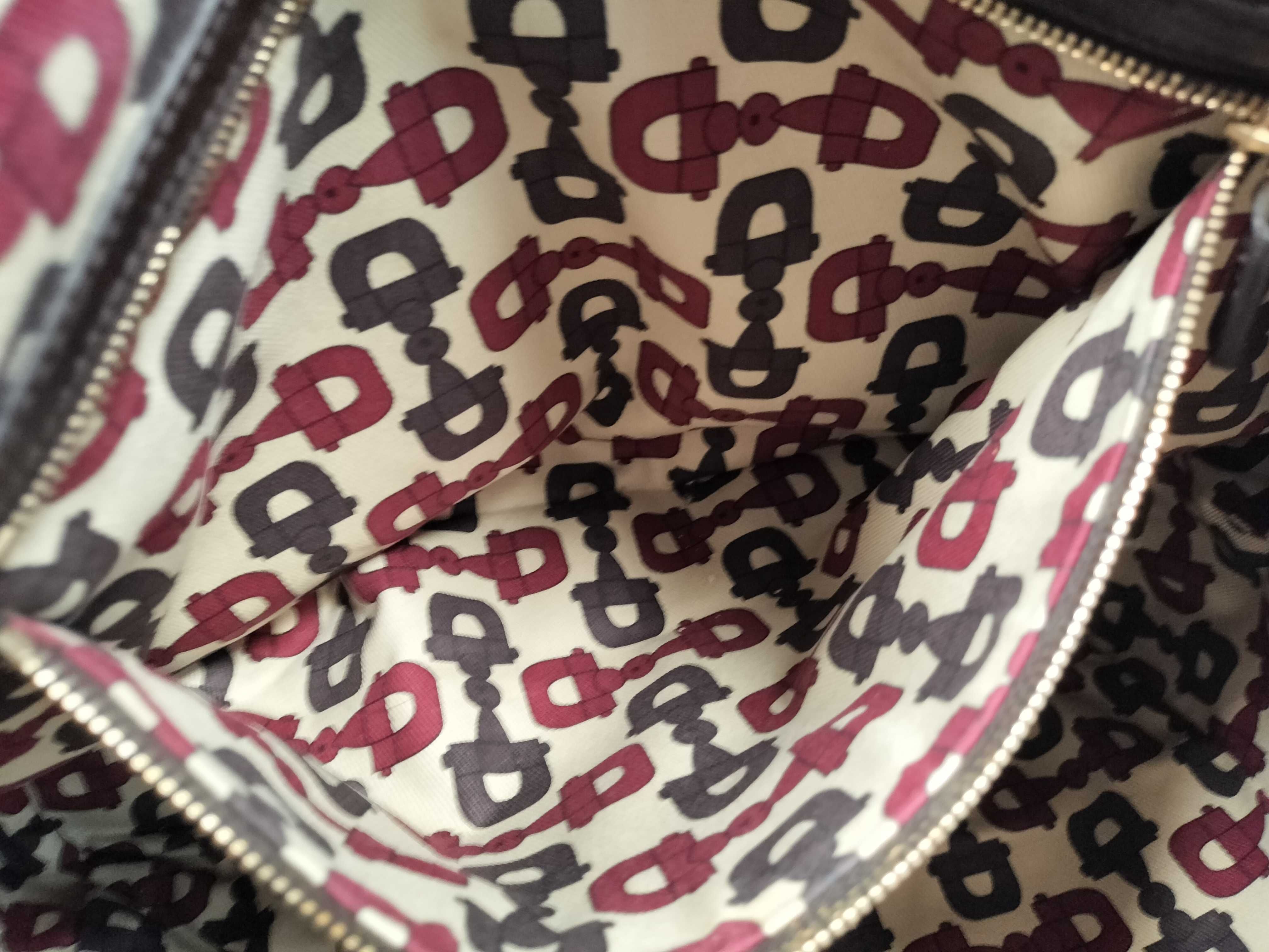GG Canvas Sherry Line Tote Bag, Beige/Brown, 139260 (ky24534) — view 10