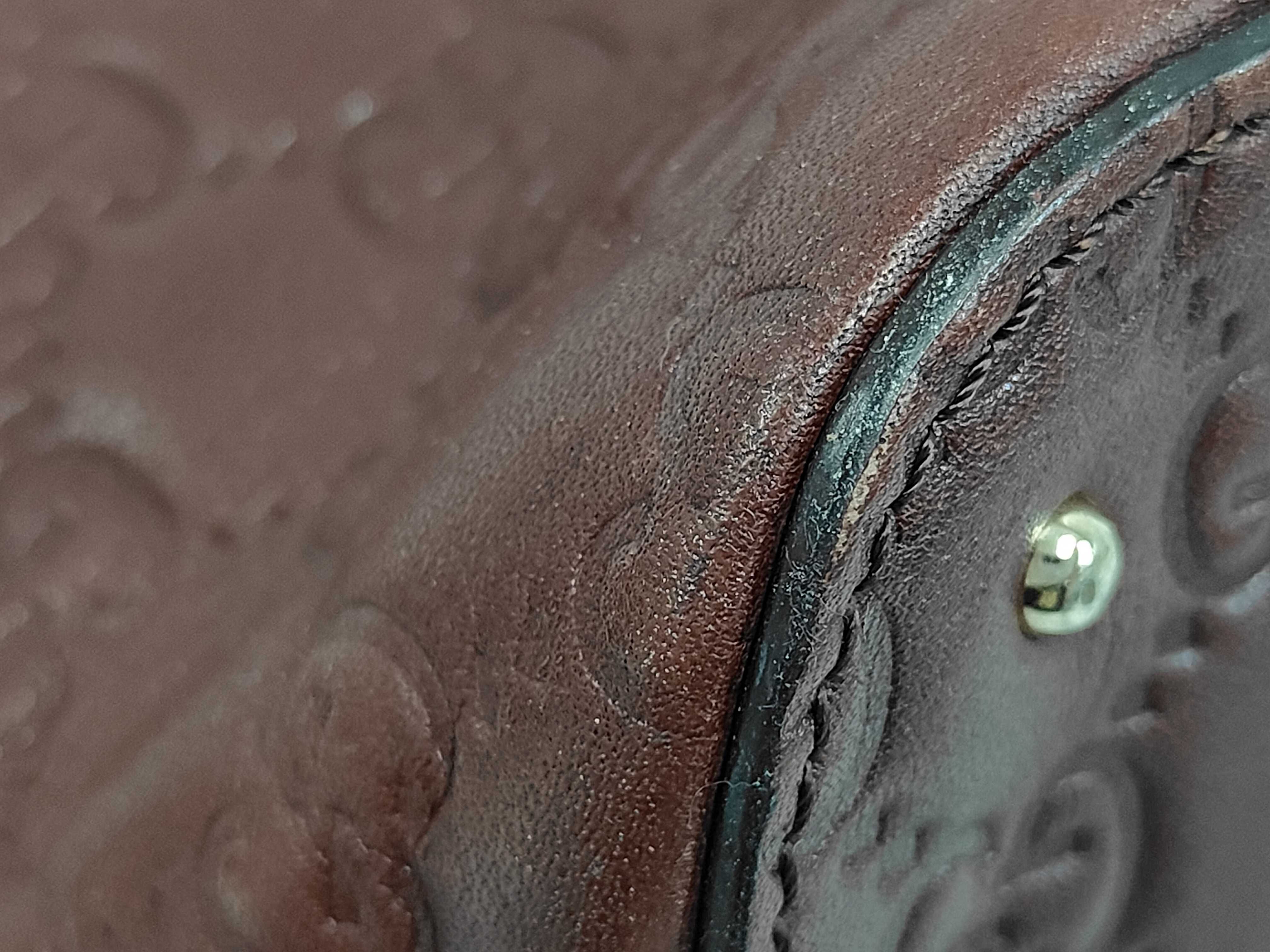 131146 2019 Suede Guccissima Horsebit Handbag — view 3